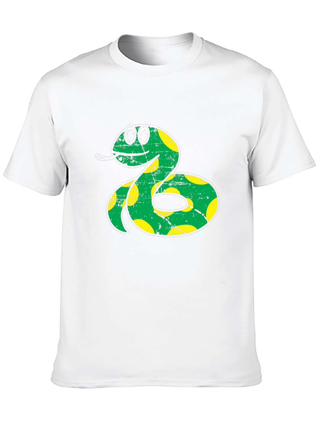 Cartoon Snake Graphic Tee - Quirky Fun!