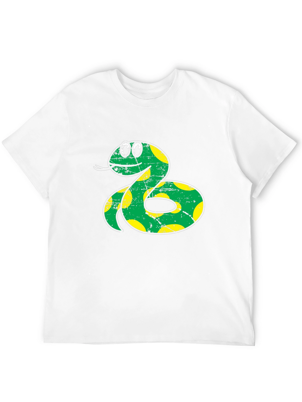 Cartoon Snake Graphic Tee - Quirky Fun!