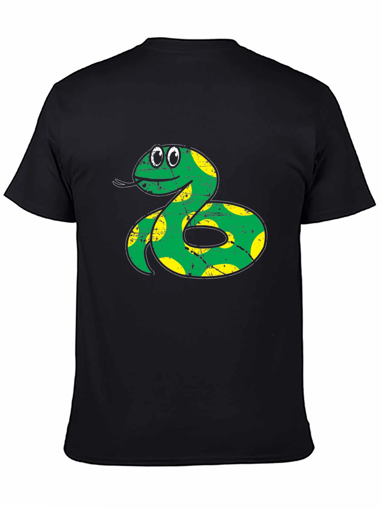 Cartoon Snake Graphic Tee - Quirky Fun!