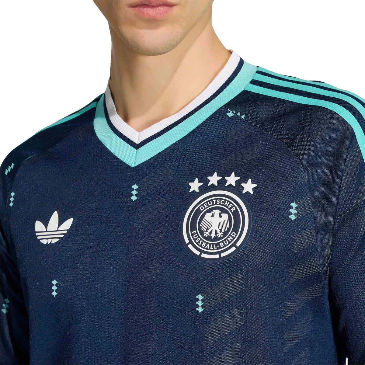 2026 Germany Men's Authentic Away Long-Sleeve Soccer Jersey (Custom)
