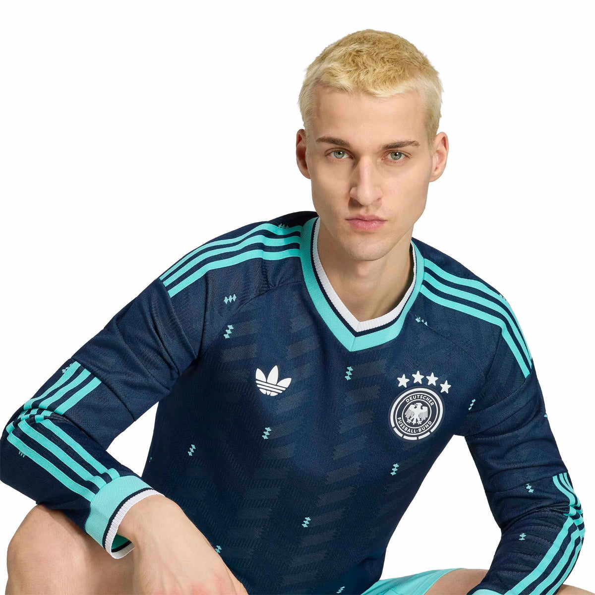 2026 Germany Men's Authentic Away Long-Sleeve Soccer Jersey (Custom)