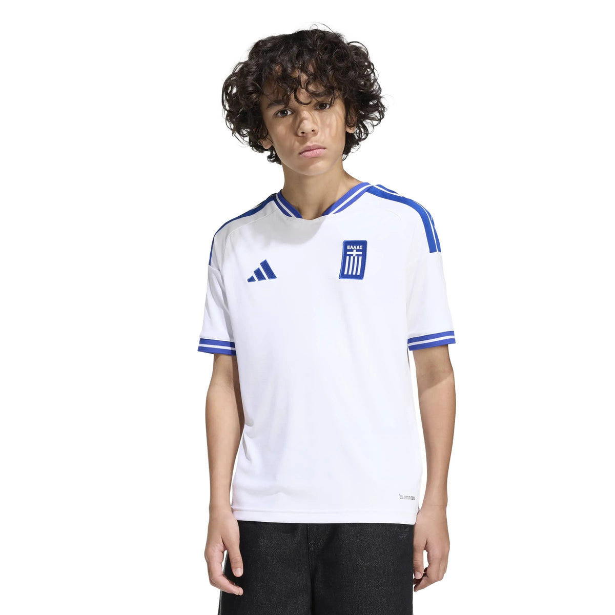 2026 Greece Youth Stadium Home Soccer Jersey (Custom)