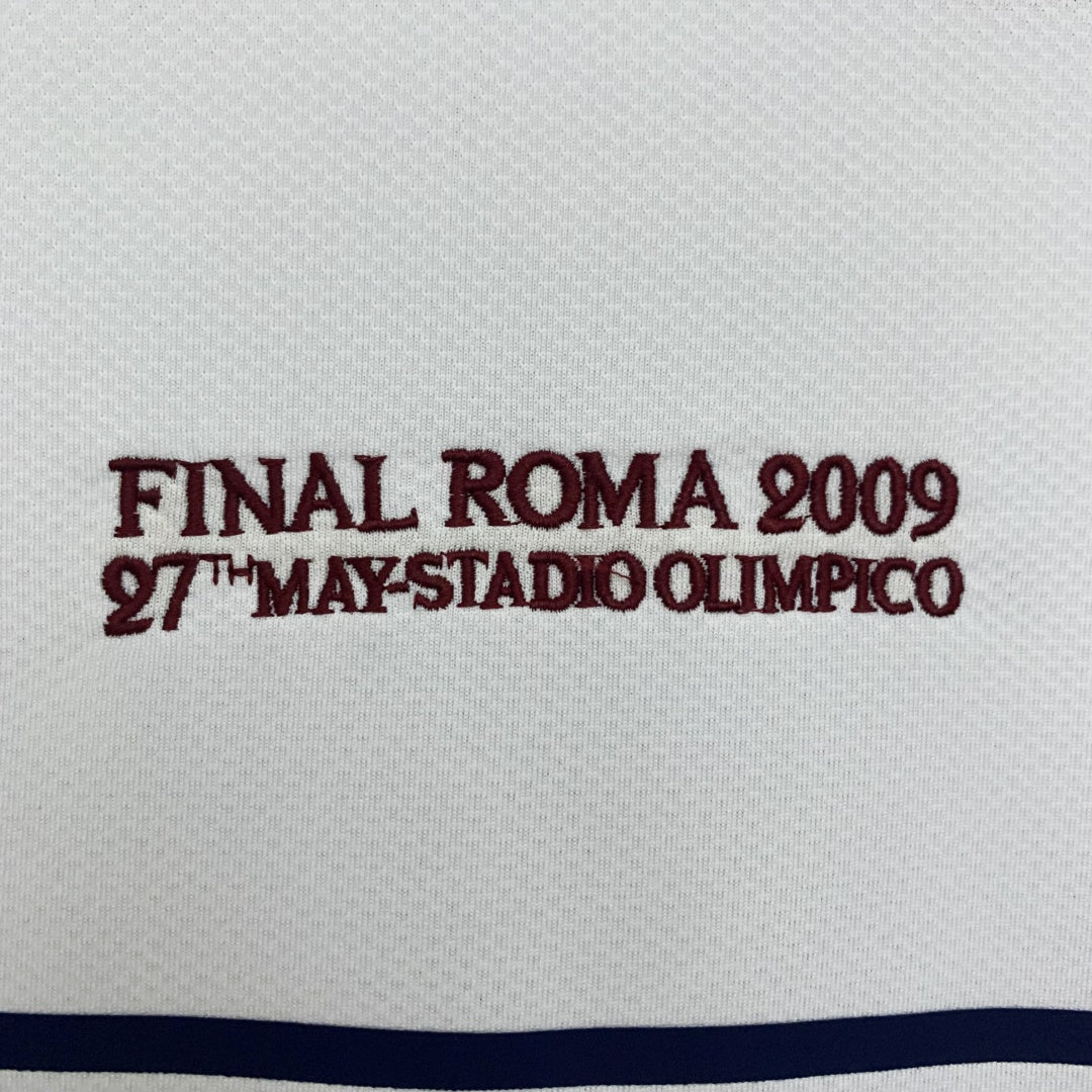 Retro Manchester United 2008/09 Champions League Away Long Sleeve Jersey