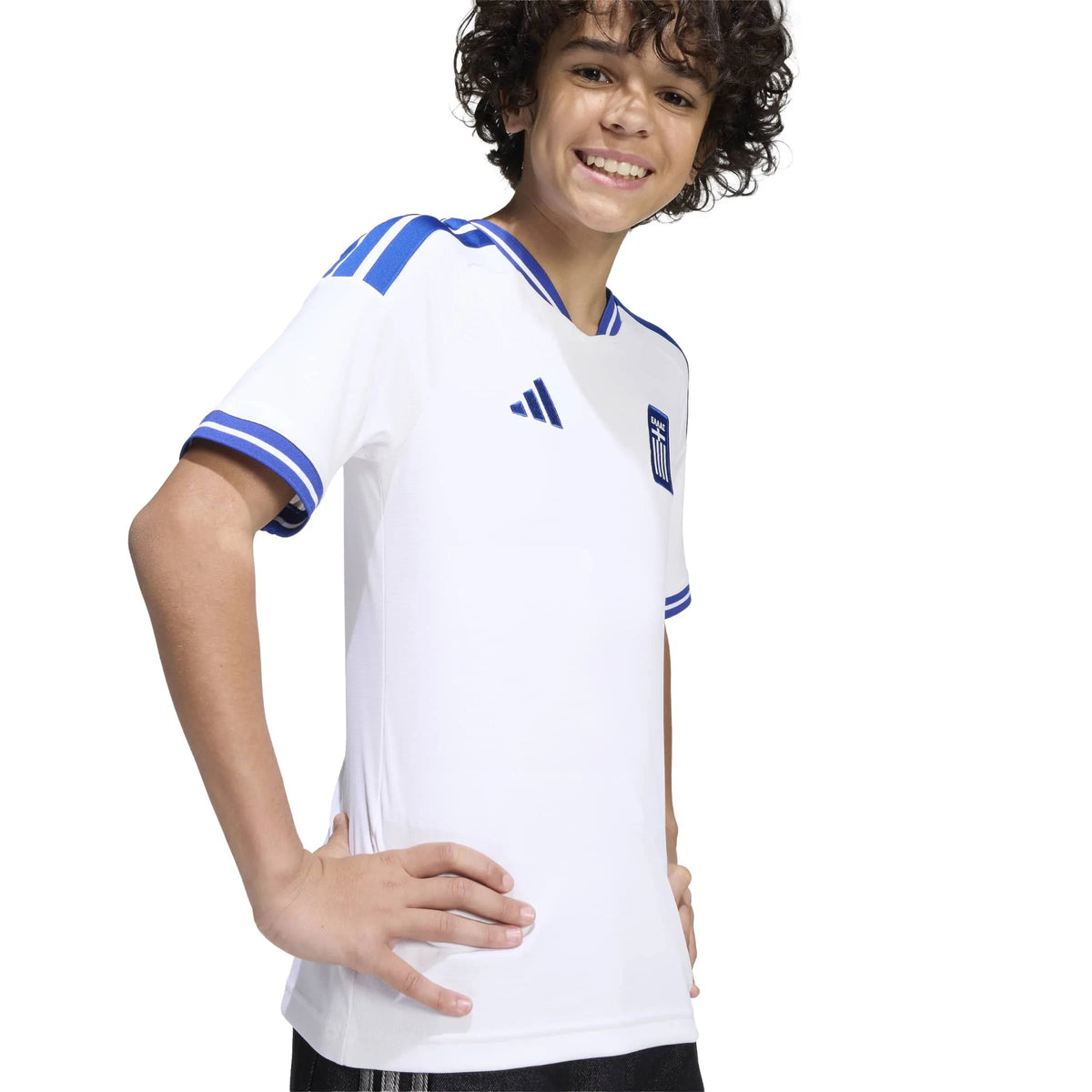 2026 Greece Youth Stadium Home Soccer Jersey (Custom)
