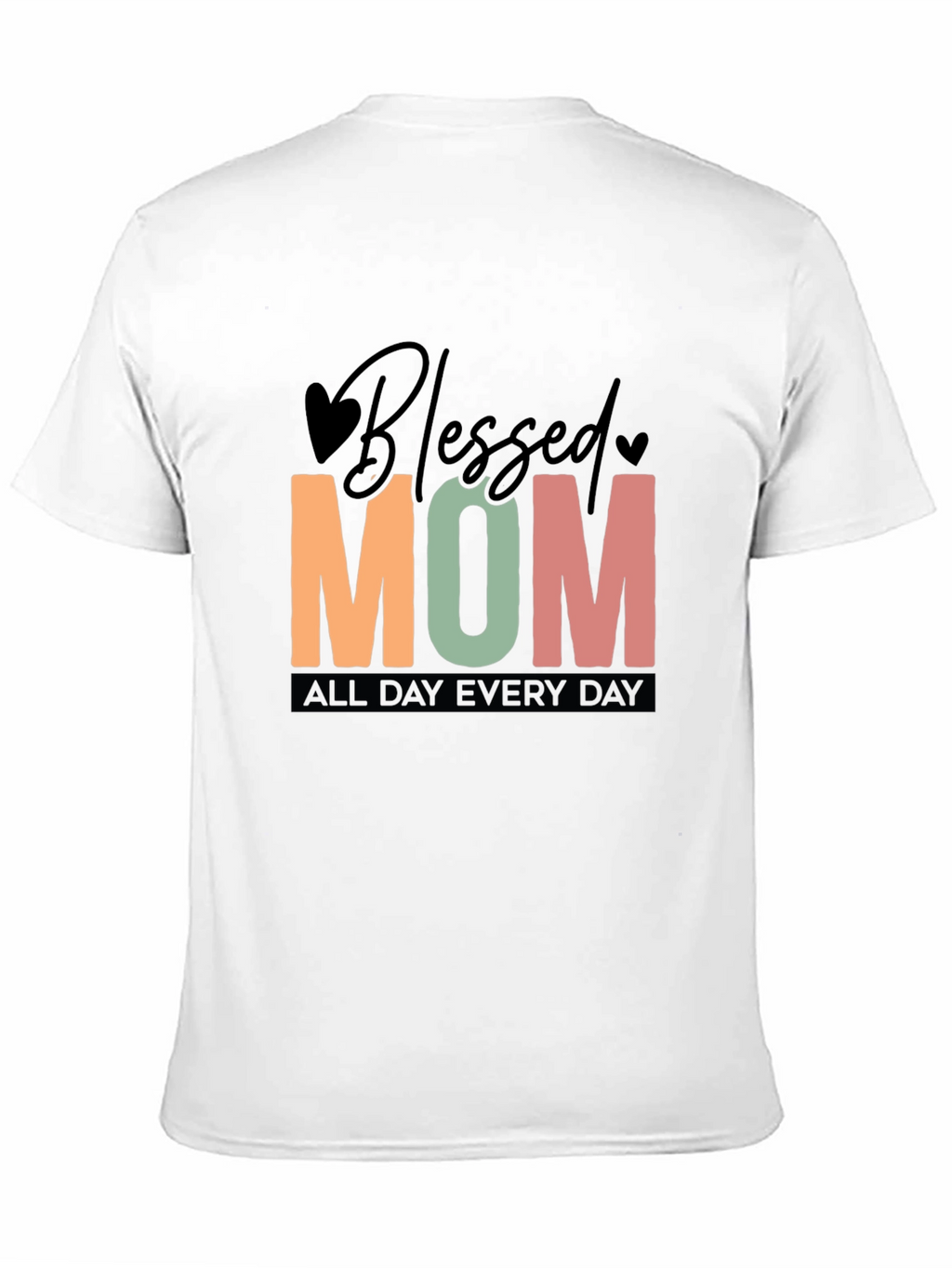 Blessed Mom T-Shirt - Everyday Style