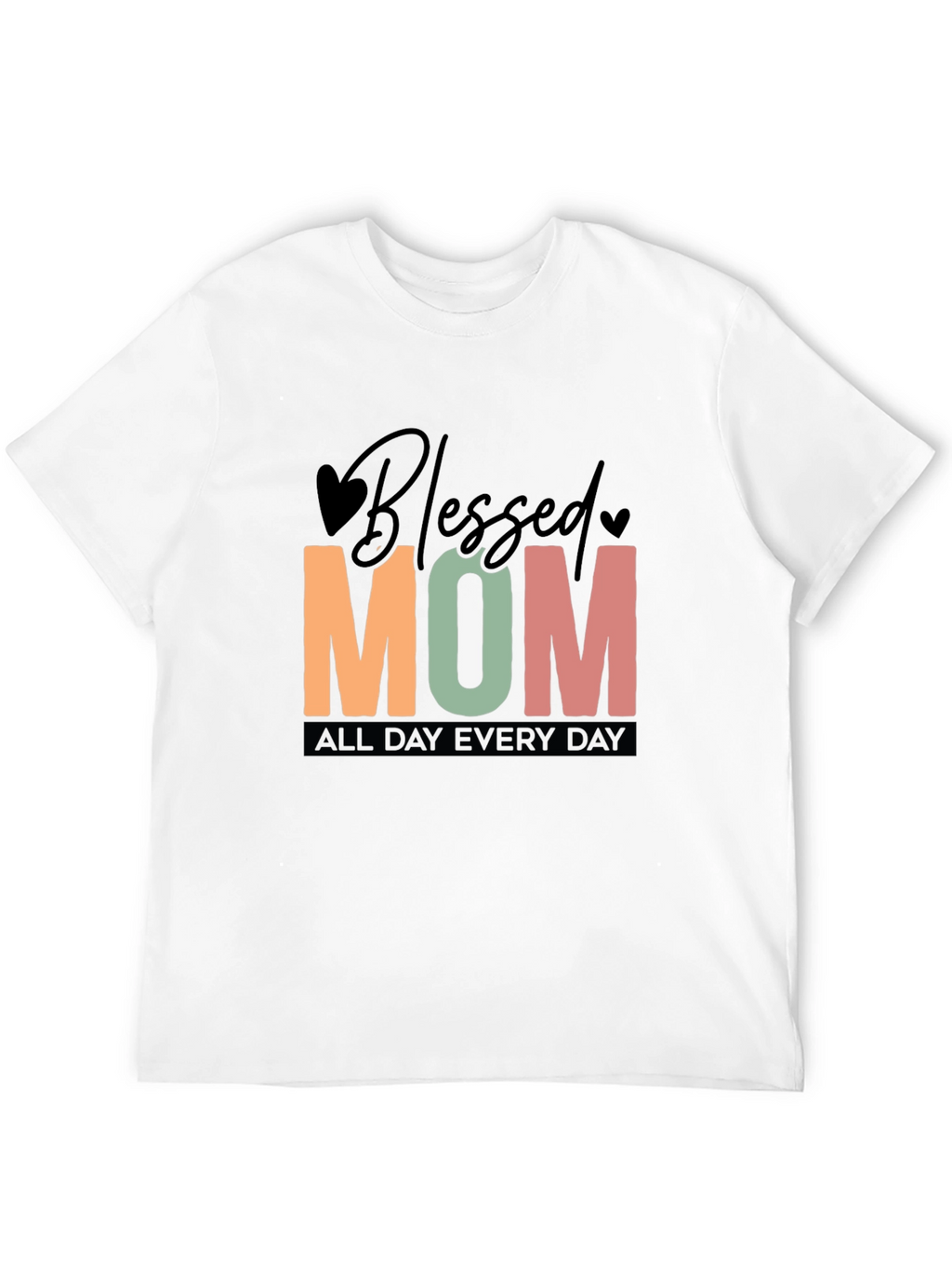 Blessed Mom T-Shirt - Everyday Style