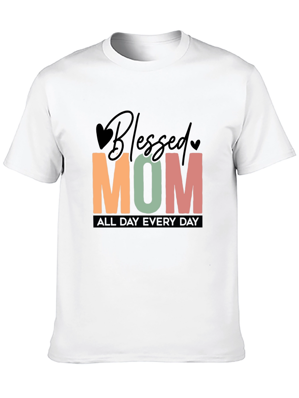 Blessed Mom T-Shirt - Everyday Style