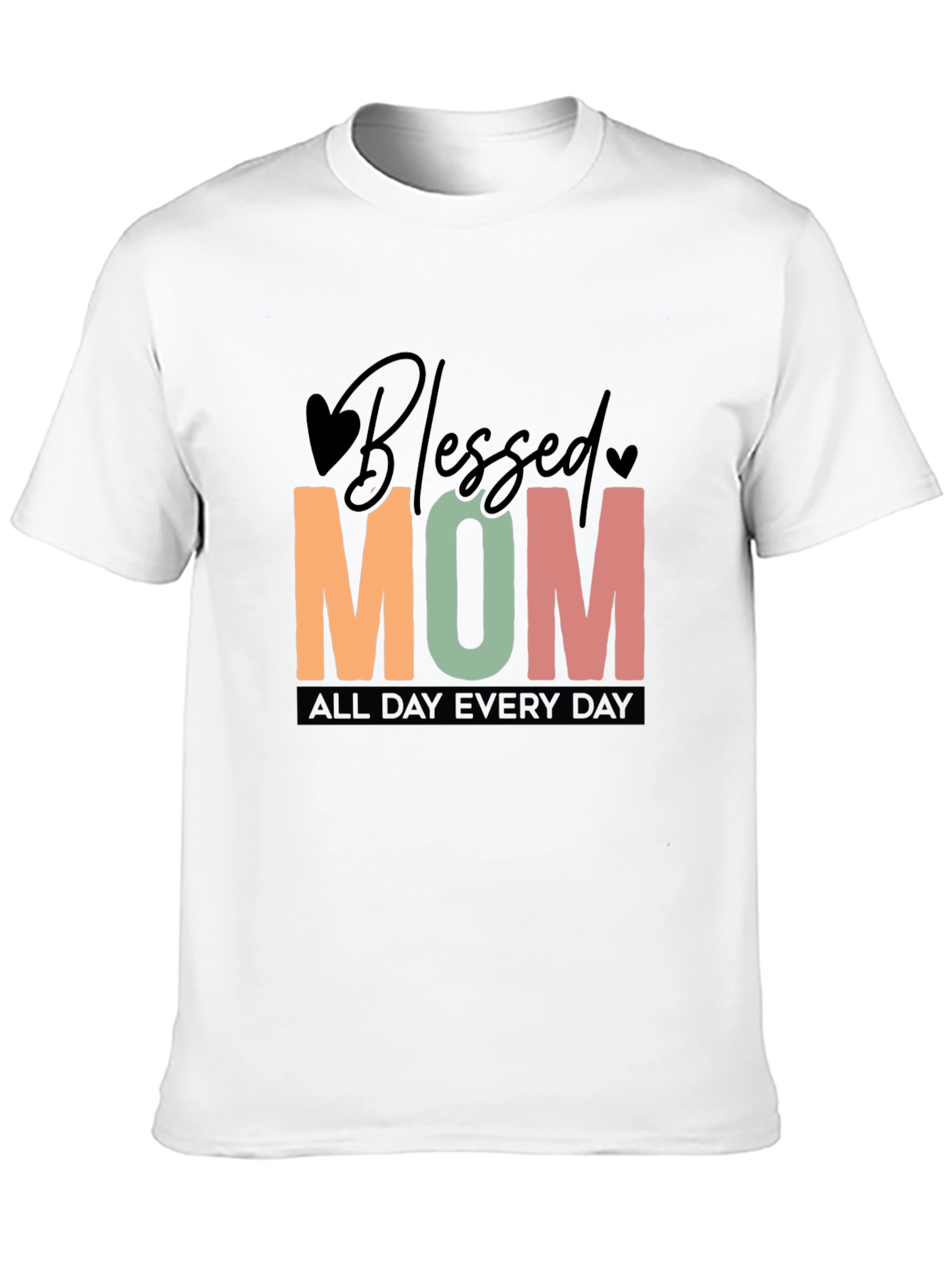 Blessed Mom T-Shirt - Everyday Style