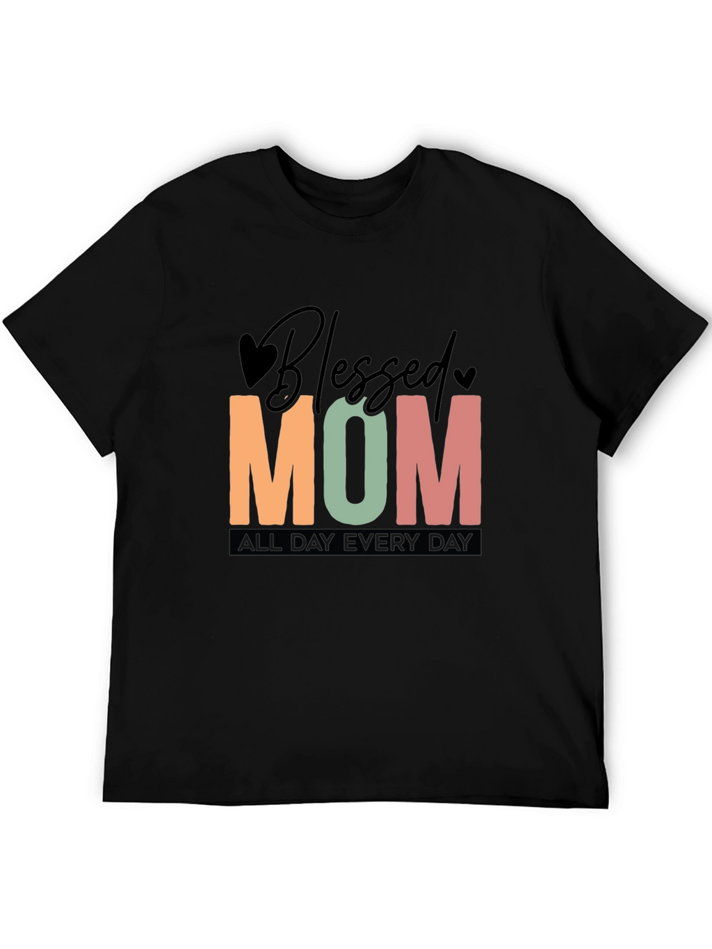 Blessed Mom T-Shirt - Everyday Style