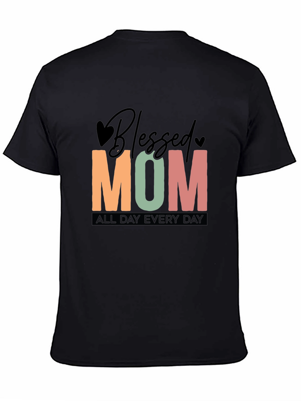 Blessed Mom T-Shirt - Everyday Style