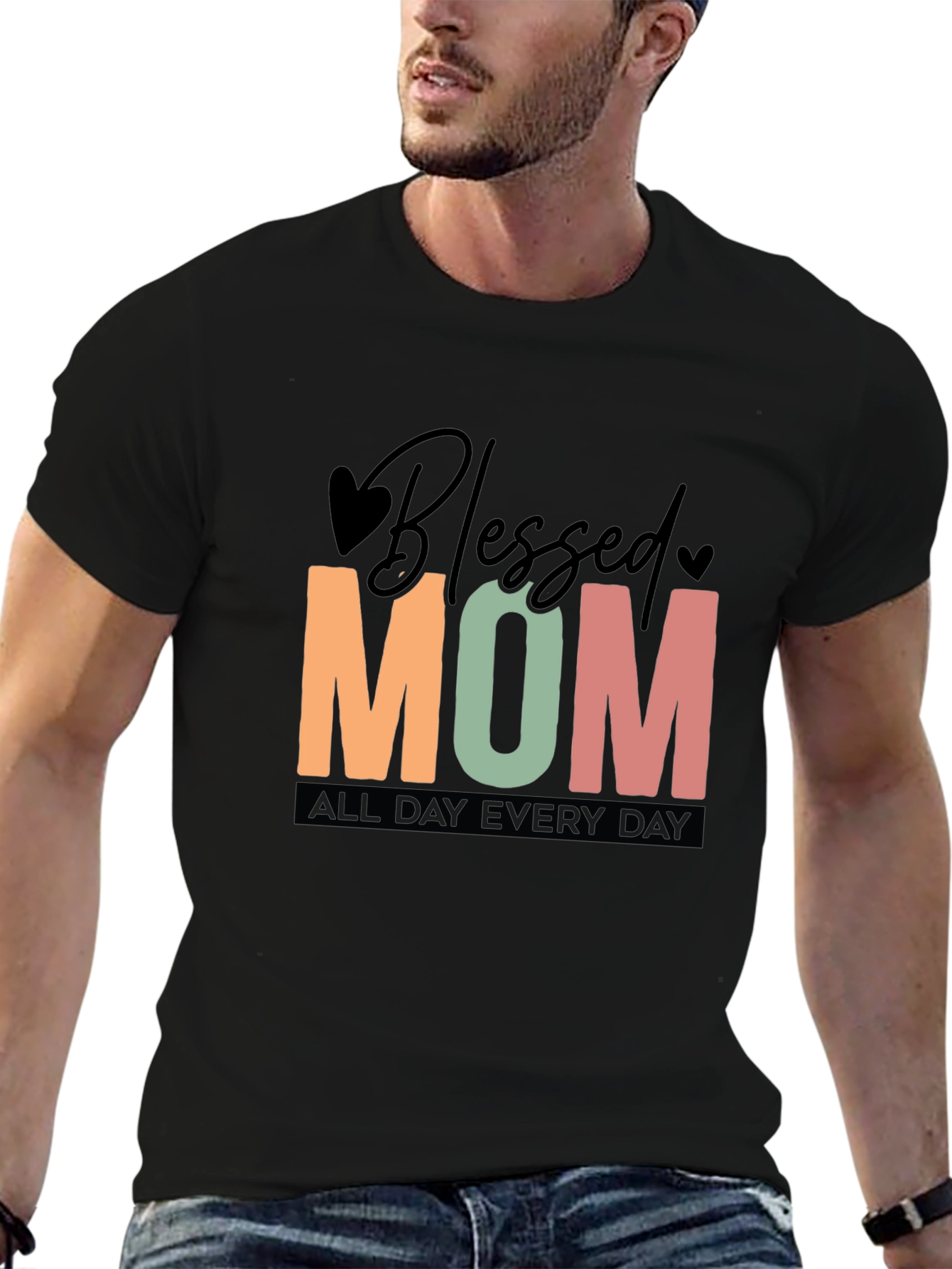 Blessed Mom T-Shirt - Everyday Style