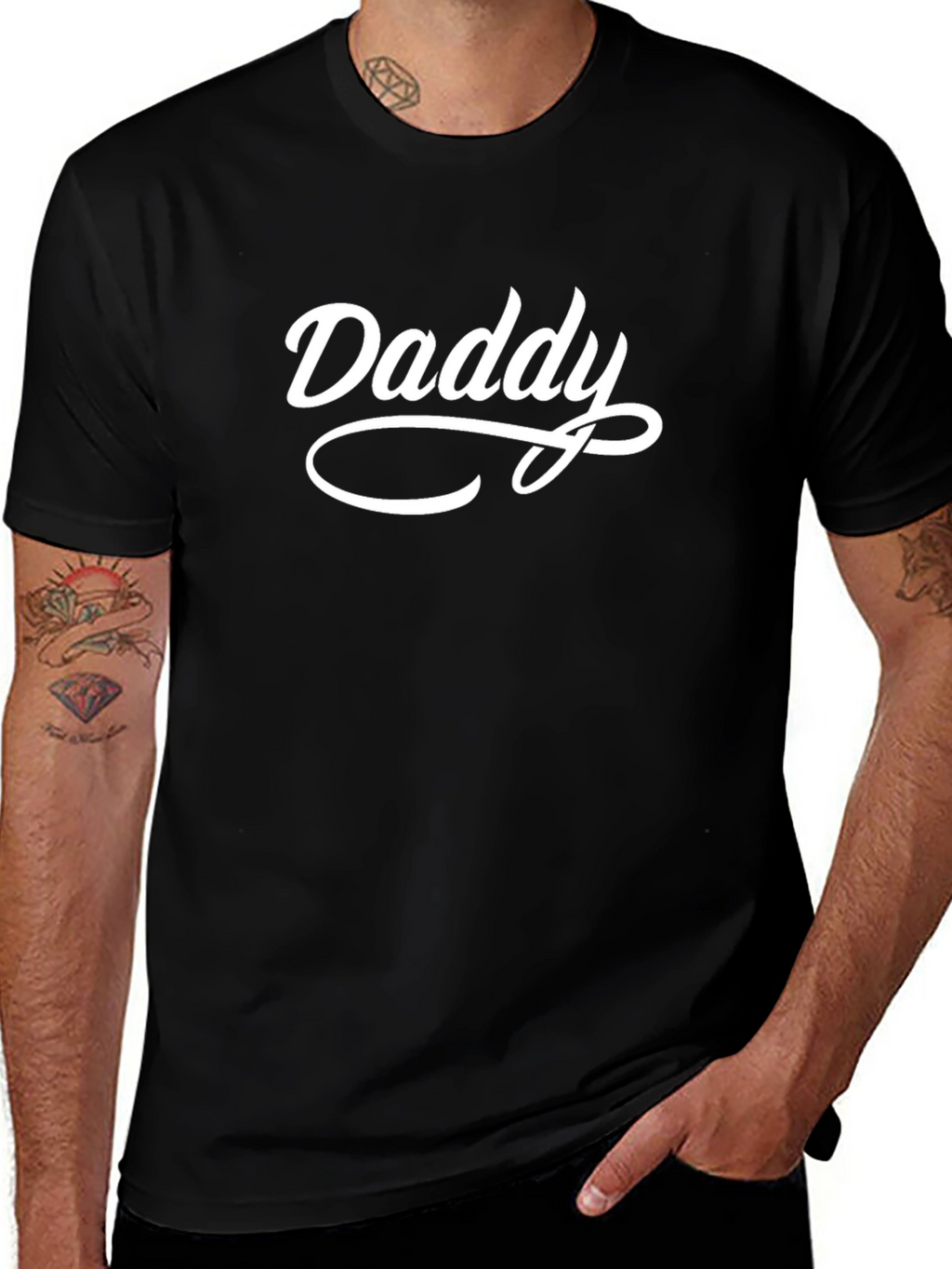 Daddy Graphic Tee - Classic Black T-Shirt