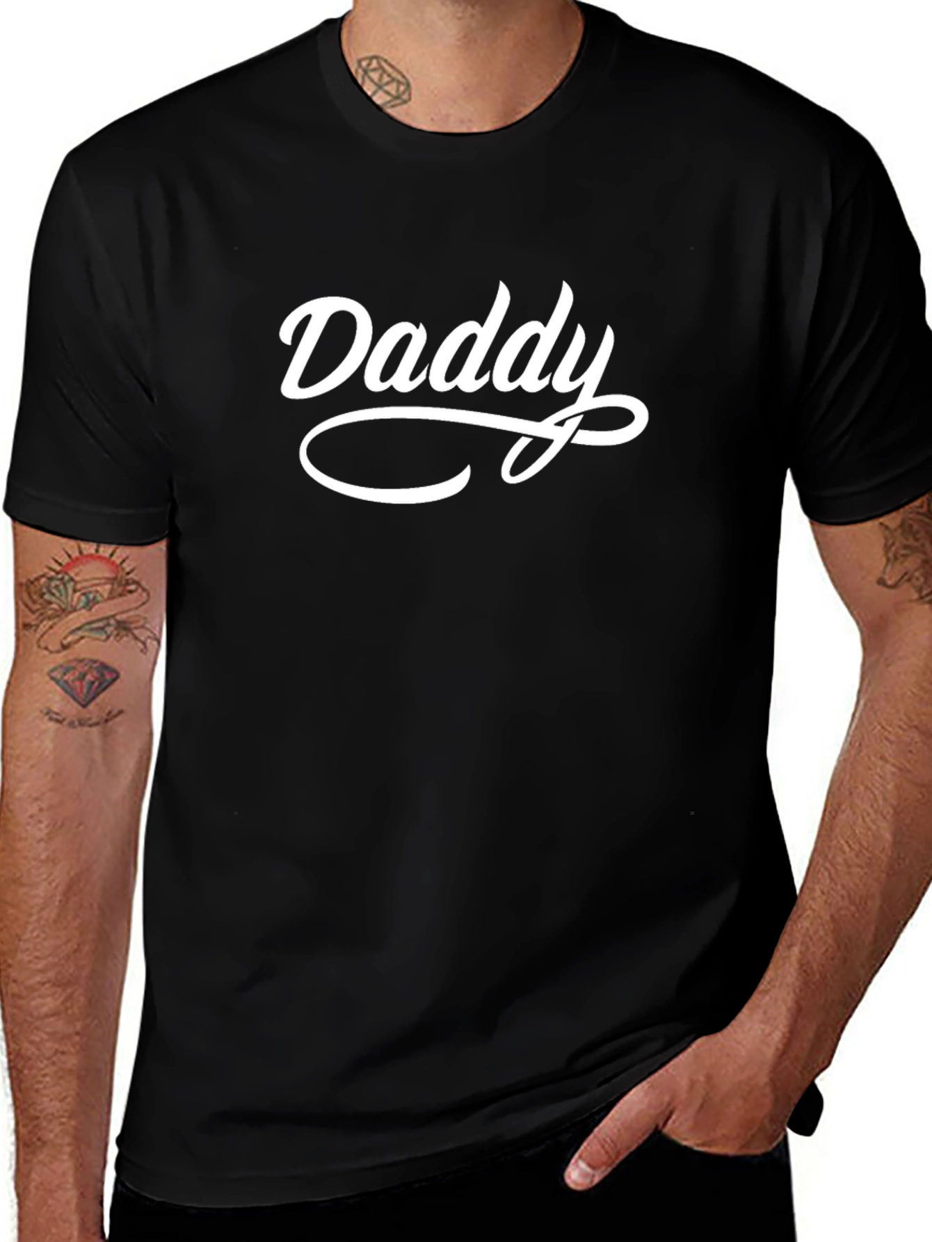 Daddy Graphic Tee - Classic Black T-Shirt