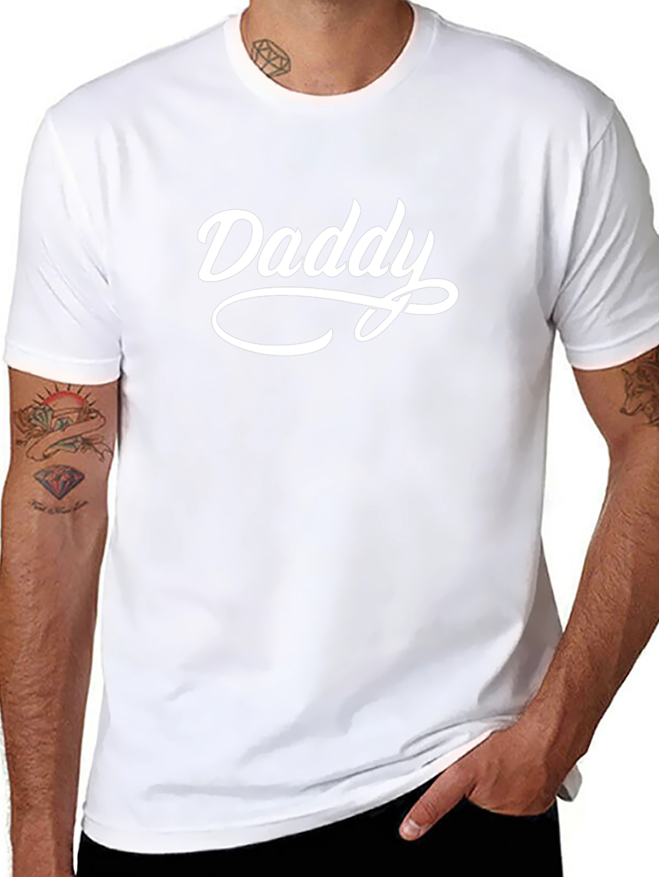 Daddy Graphic Tee - Classic Black T-Shirt