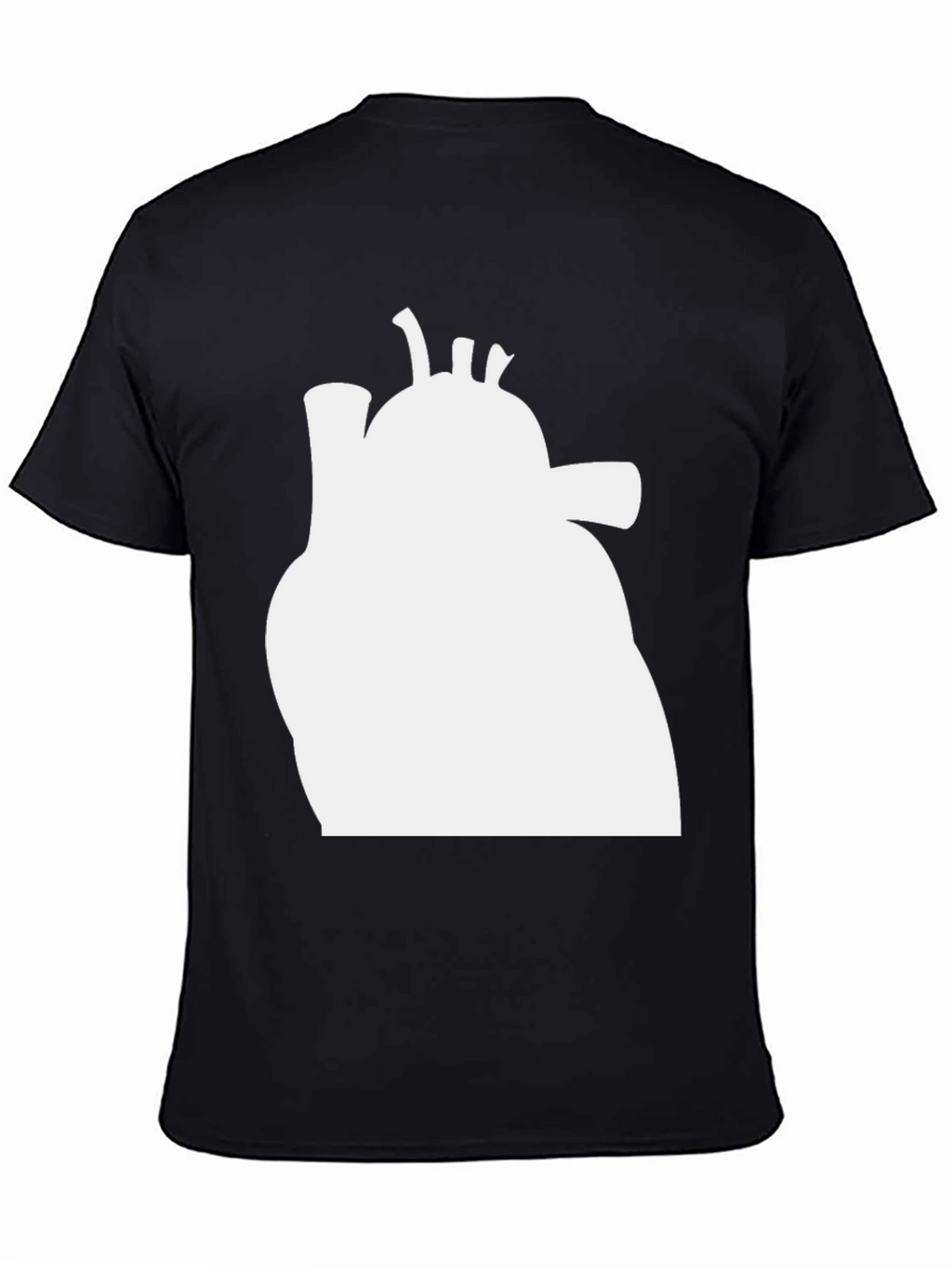 Anatomical Heart Graphic Tee - Black
