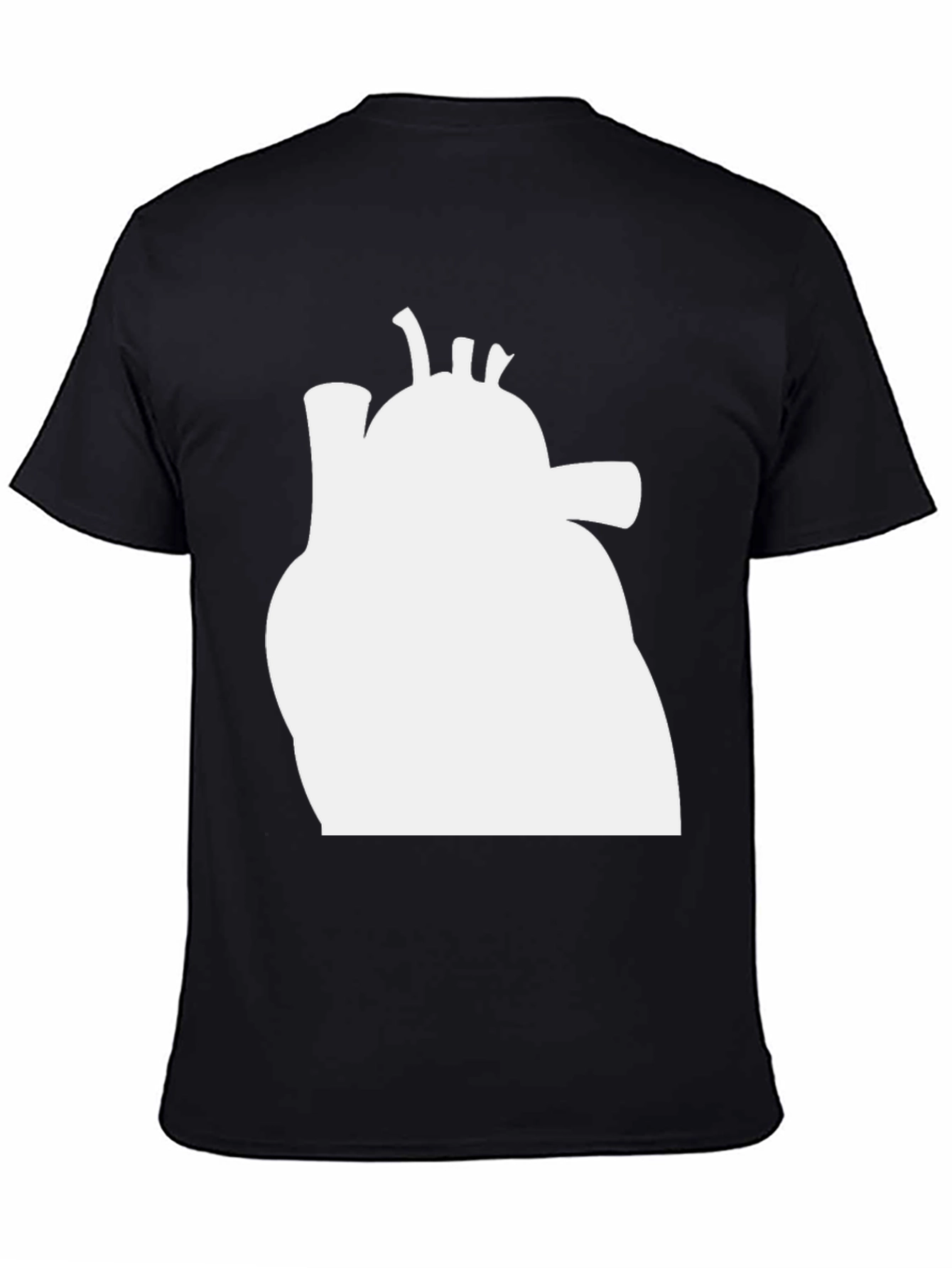 Anatomical Heart Graphic Tee - Black