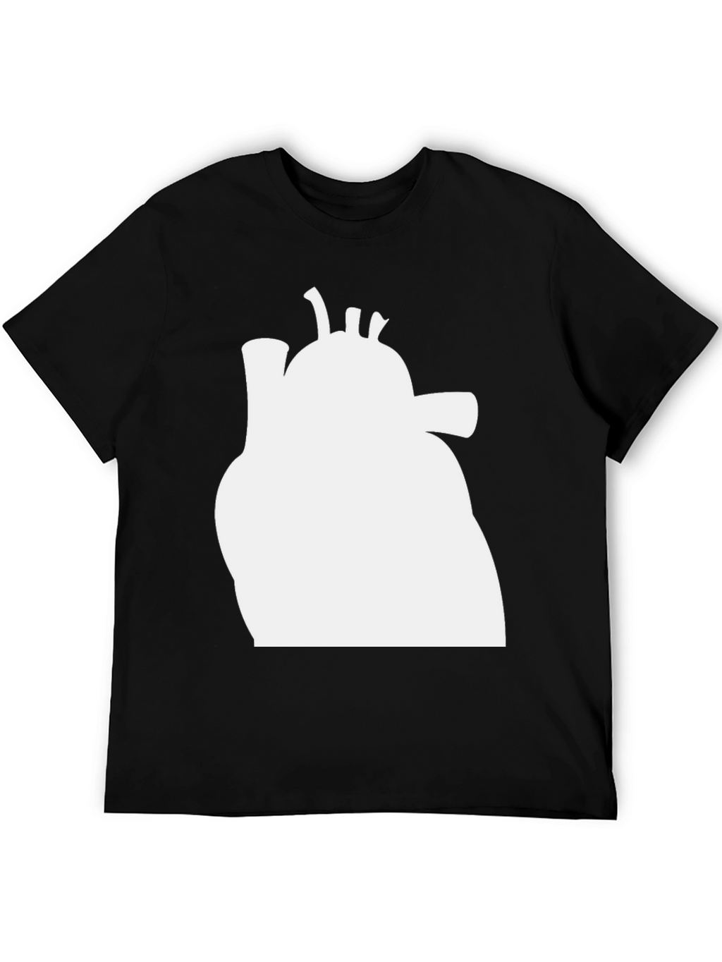Anatomical Heart Graphic Tee - Black
