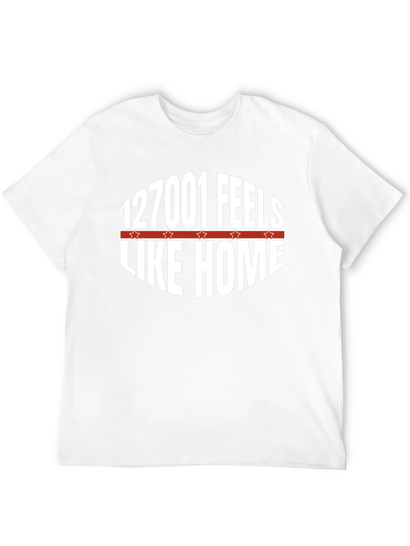 127001 Feels Like Home Graphic Tee - Black