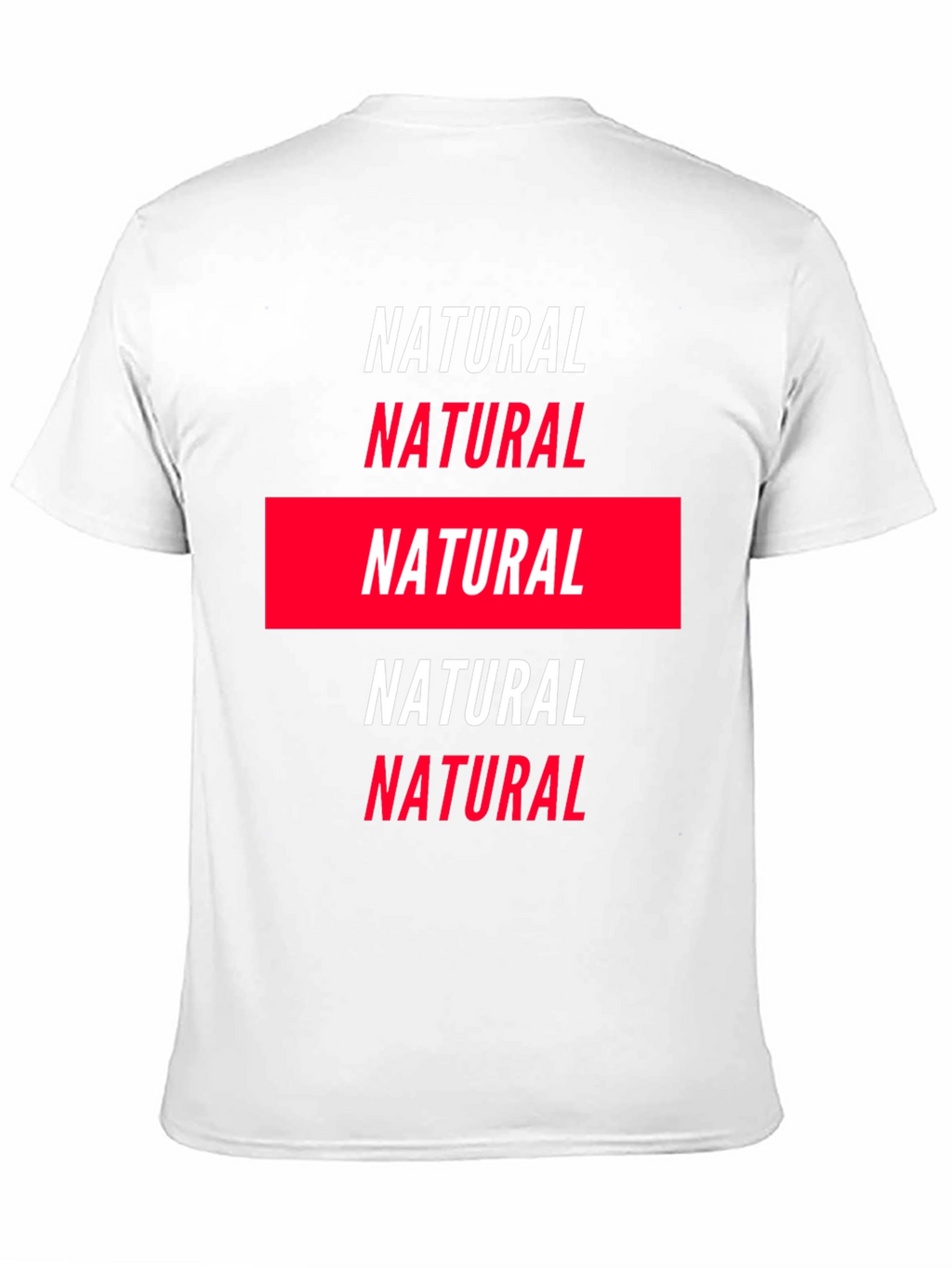 Natural Graphic Tee - Bold Statement Shirt