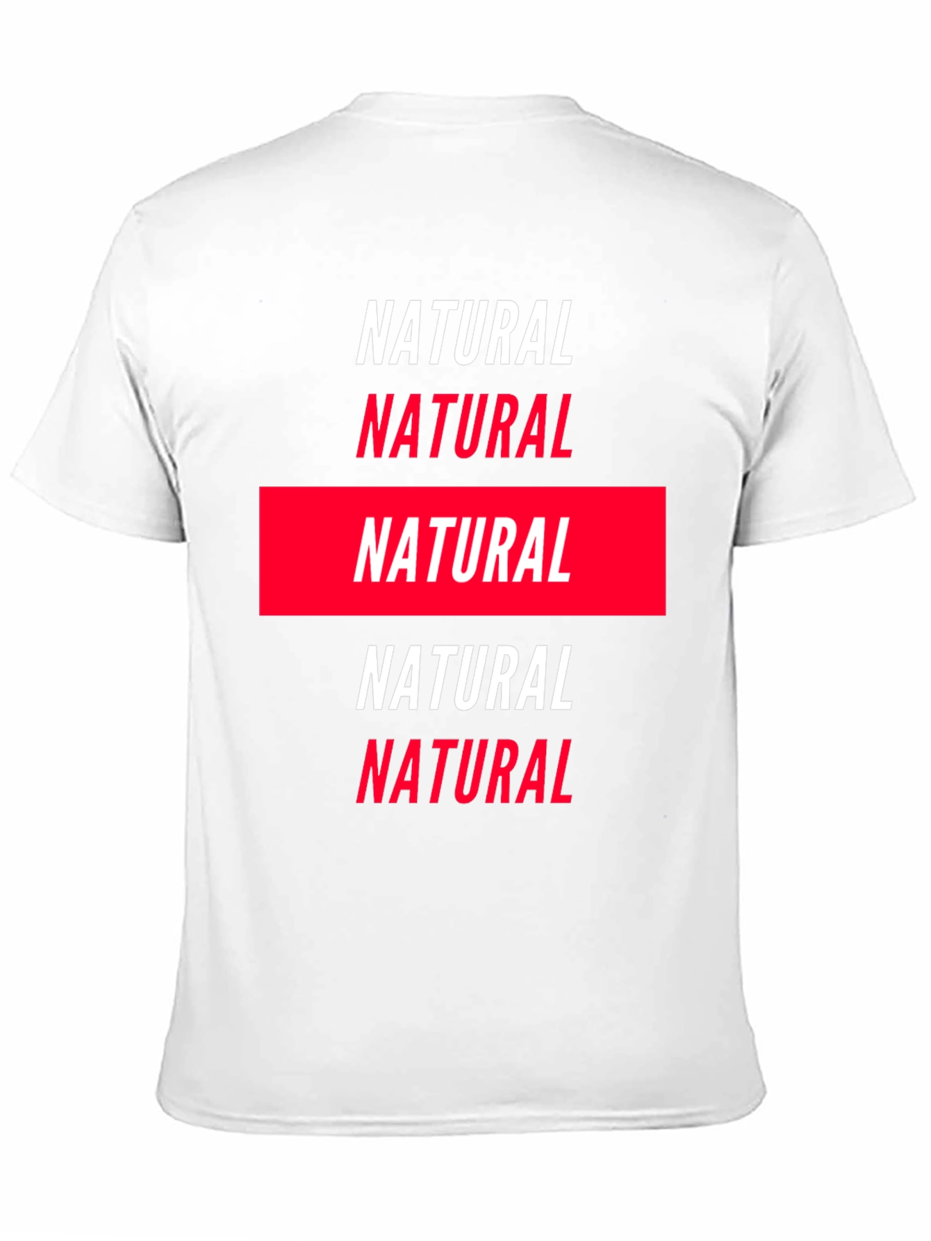 Natural Graphic Tee - Bold Statement Shirt