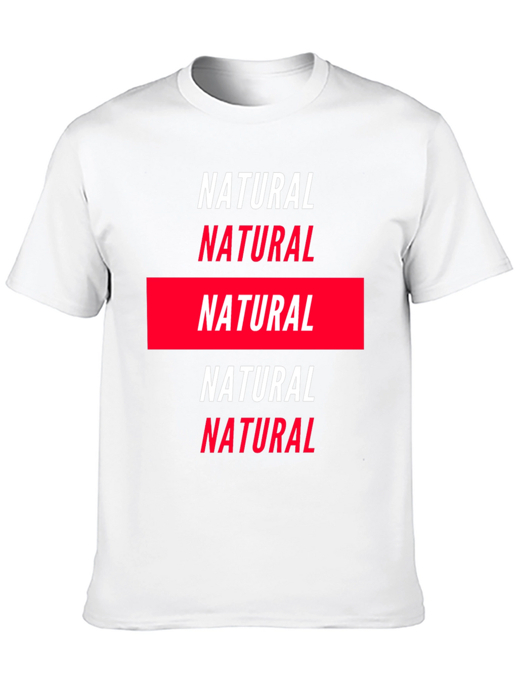 Natural Graphic Tee - Bold Statement Shirt