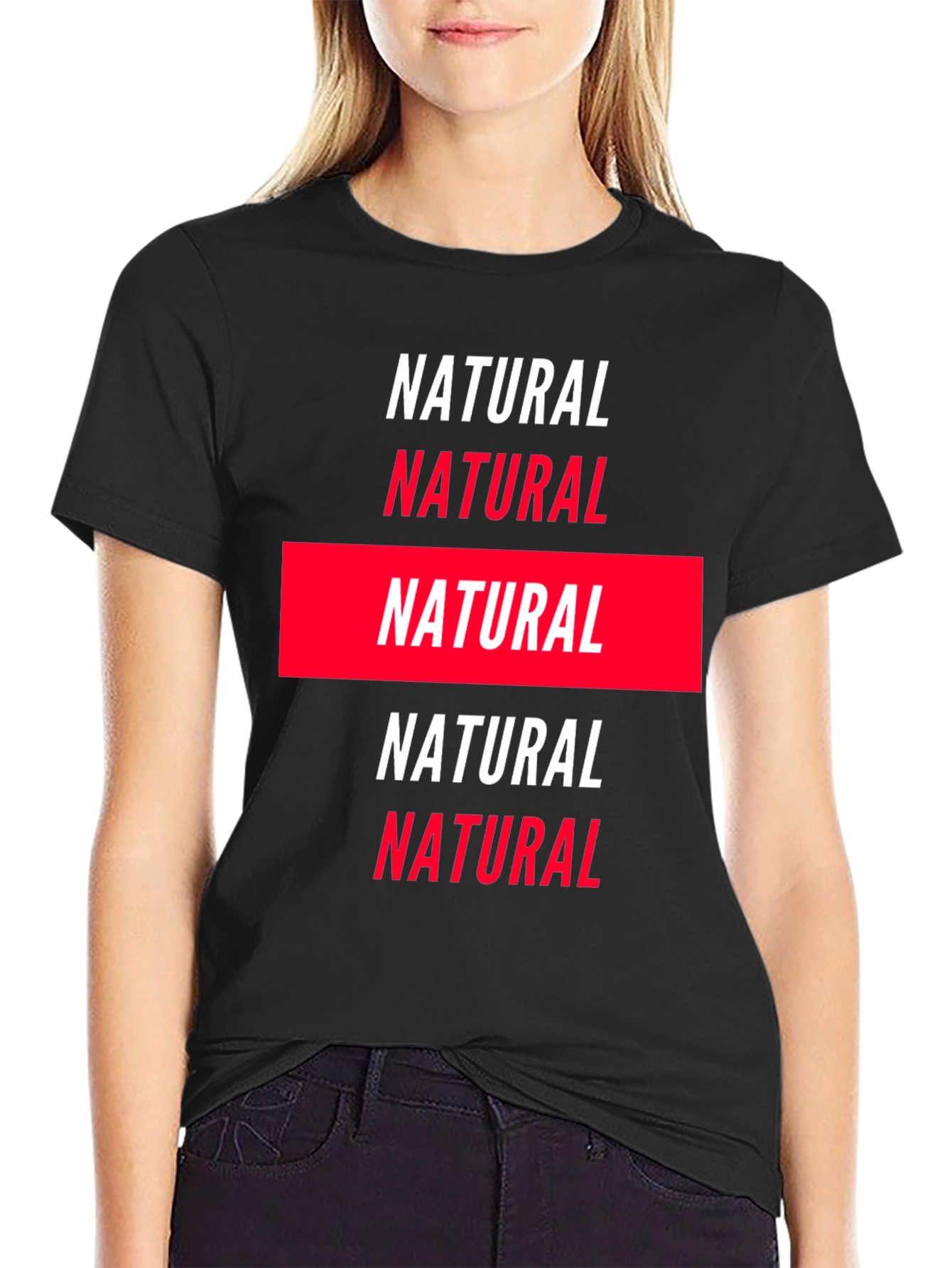 Natural Graphic Tee - Bold Statement Shirt