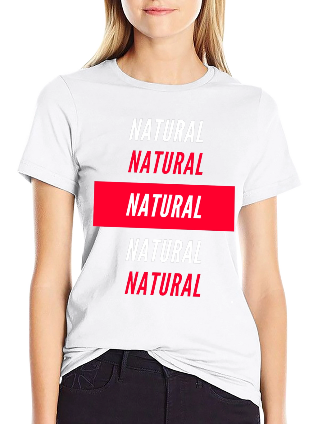 Natural Graphic Tee - Bold Statement Shirt