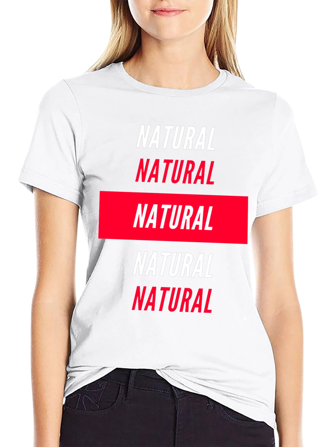 Natural Graphic Tee - Bold Statement Shirt