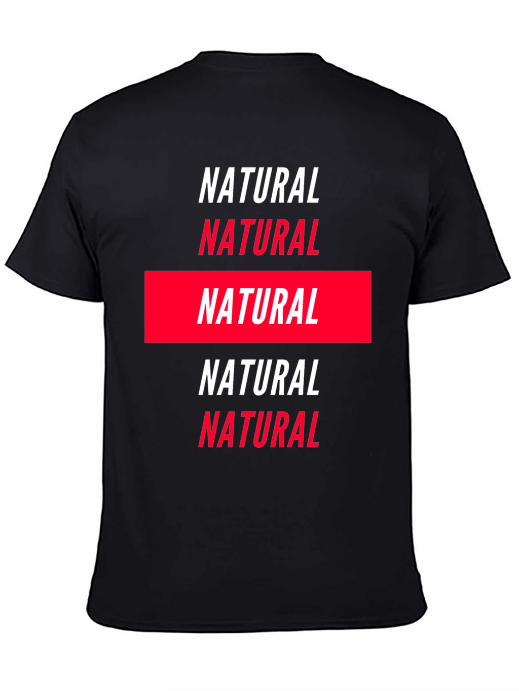 Natural Graphic Tee - Bold Statement Shirt