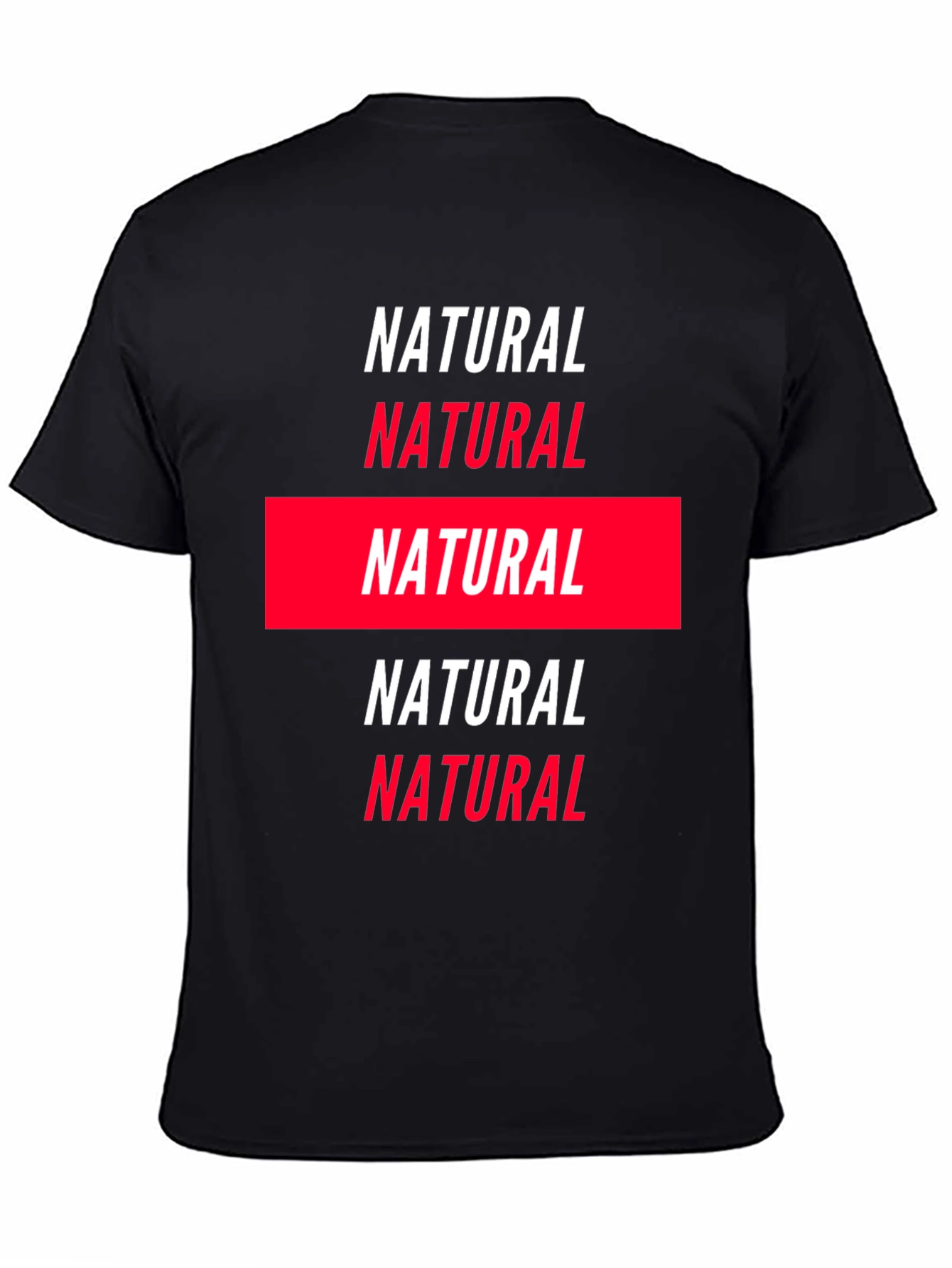 Natural Graphic Tee - Bold Statement Shirt