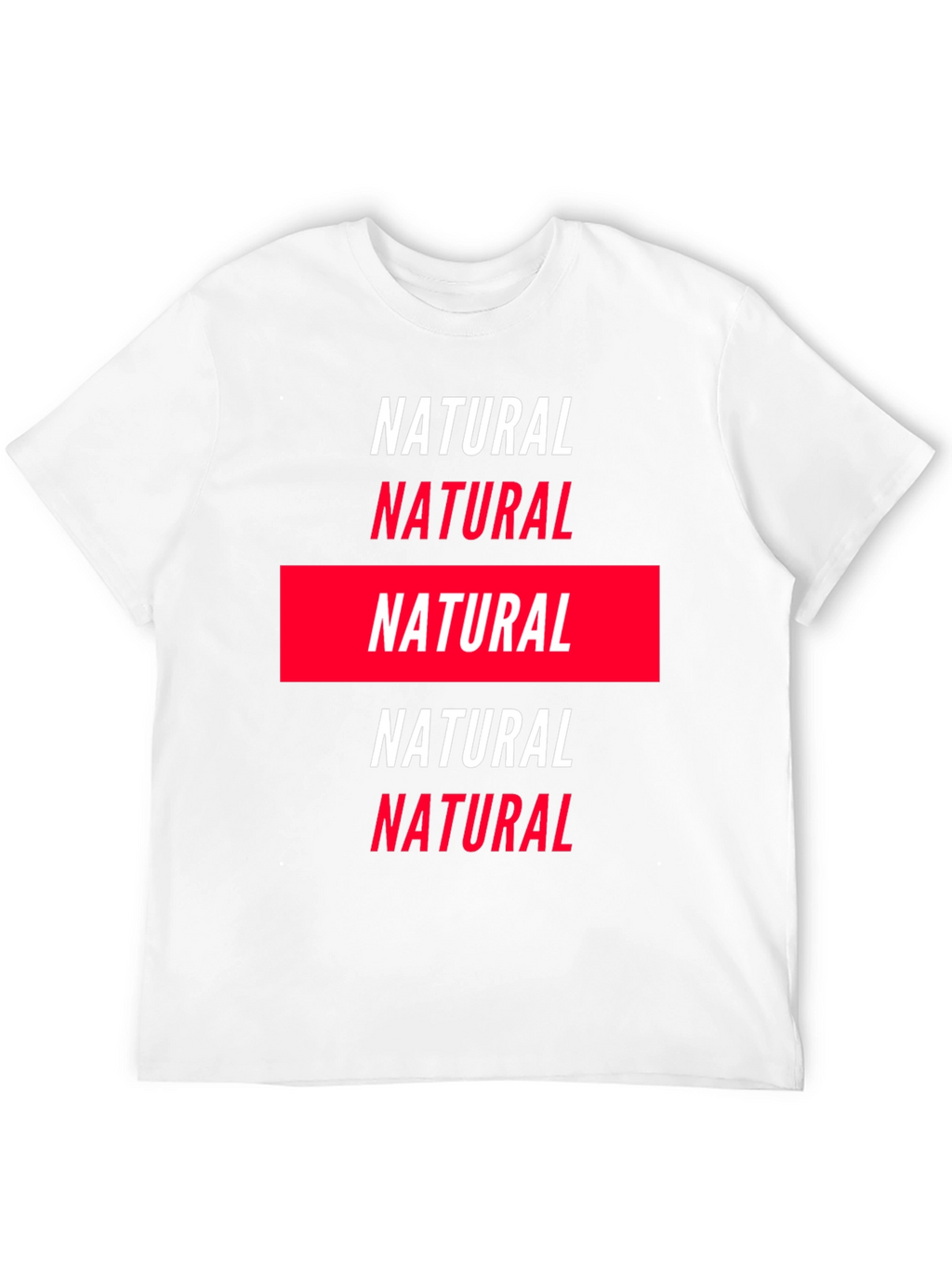 Natural Graphic Tee - Bold Statement Shirt
