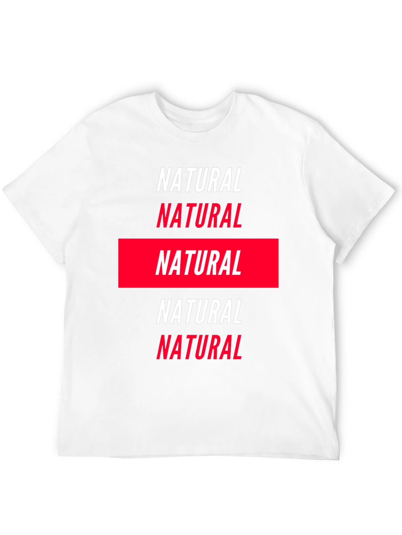 Natural Graphic Tee - Bold Statement Shirt
