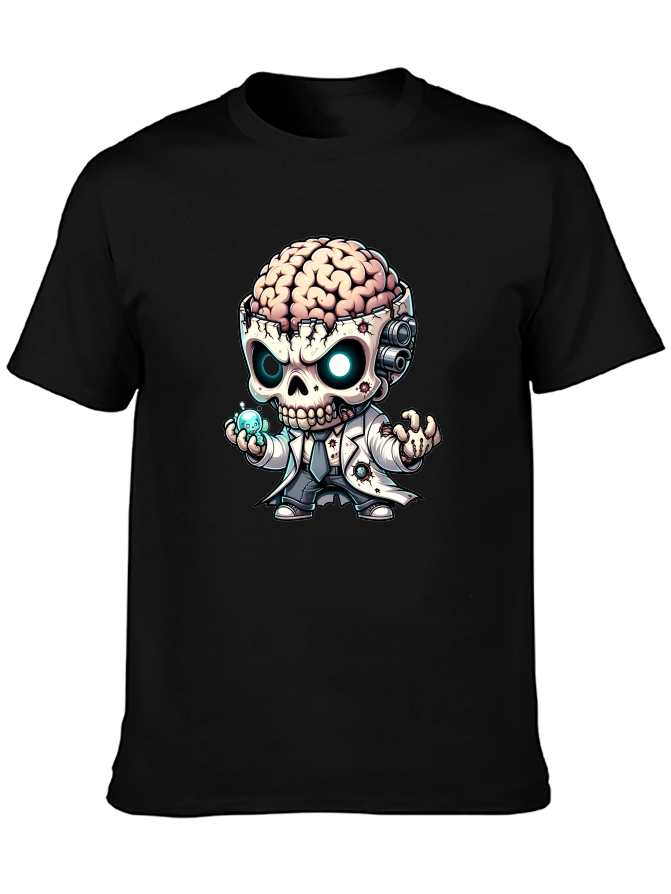 Brainy Zombie Mad Scientist T-Shirt