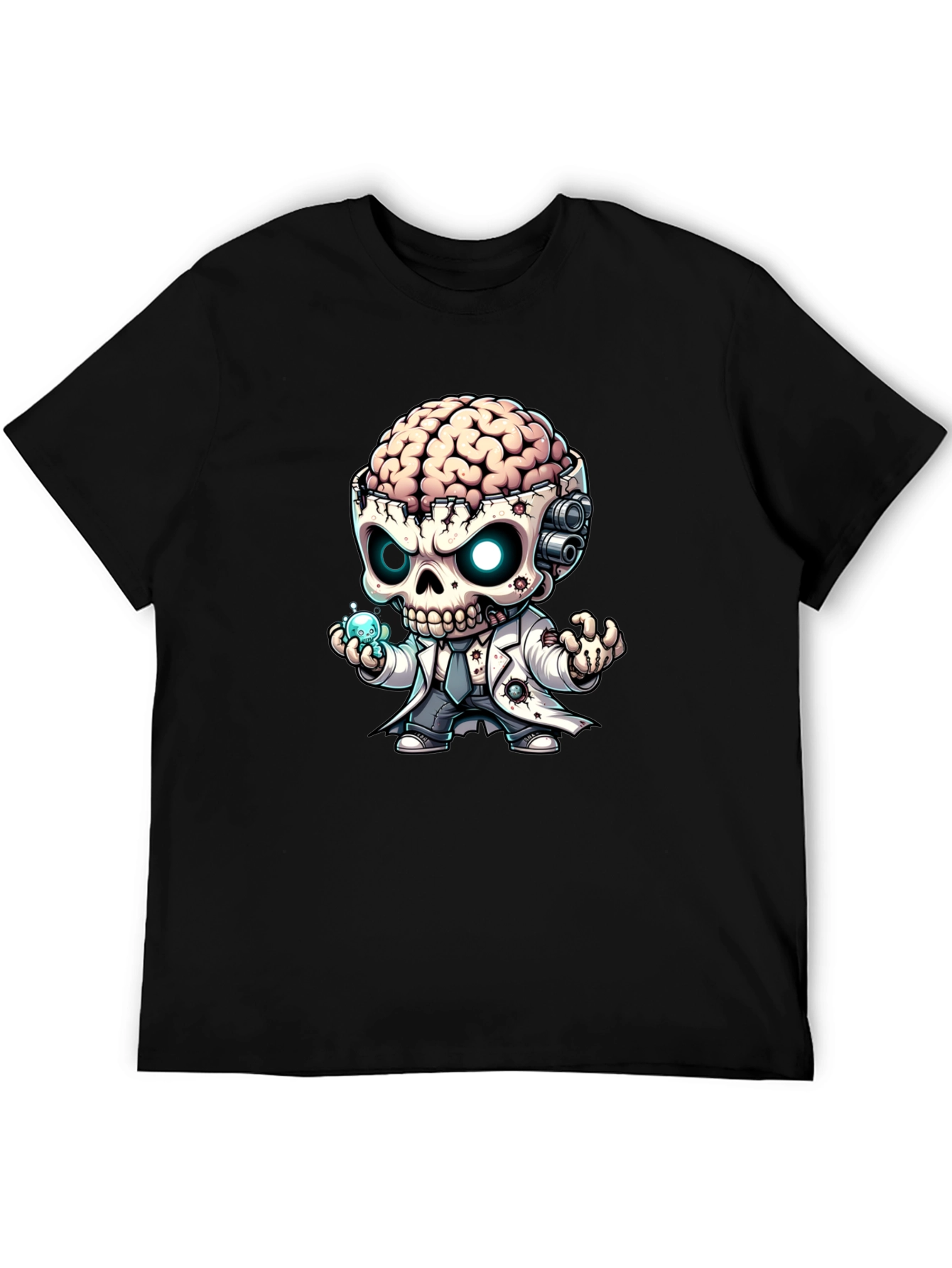Brainy Zombie Mad Scientist T-Shirt