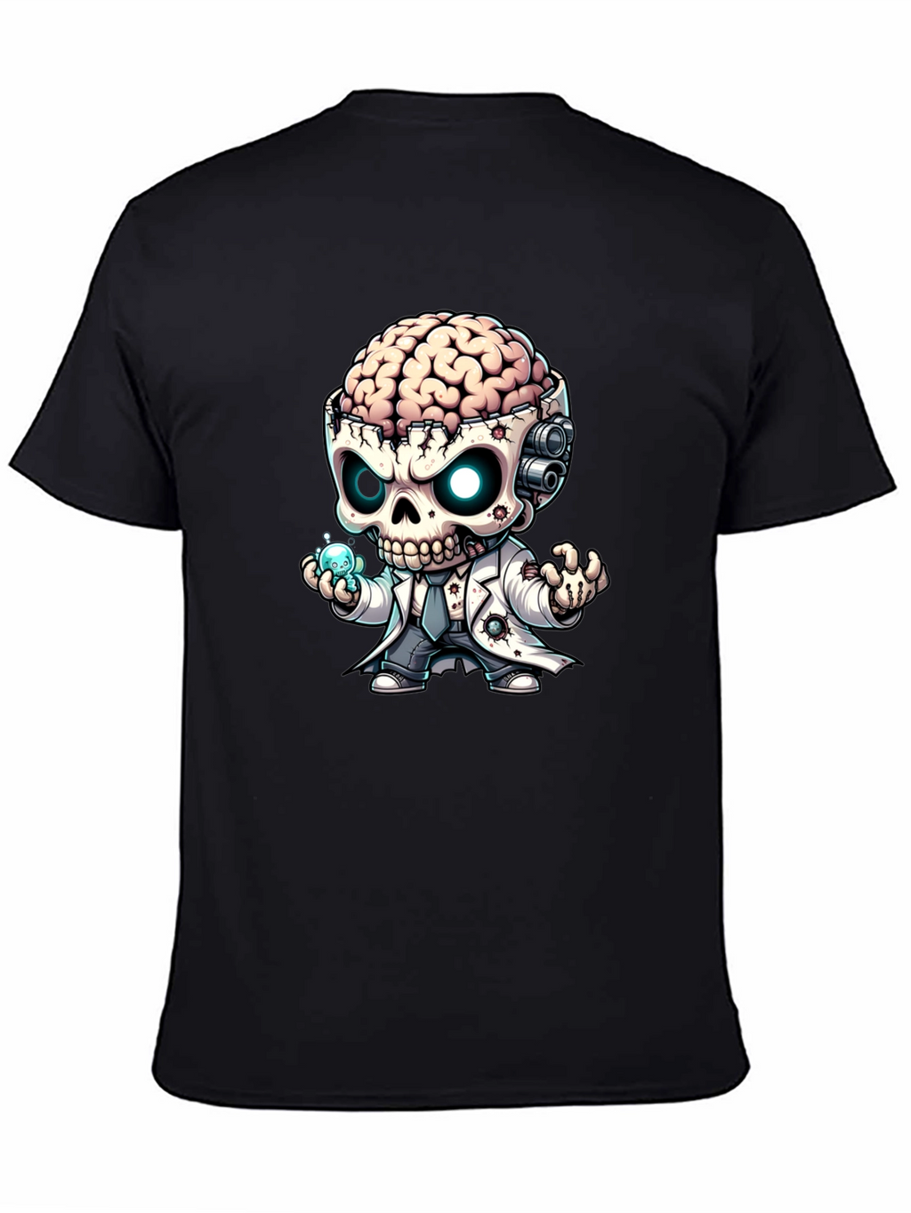 Brainy Zombie Mad Scientist T-Shirt