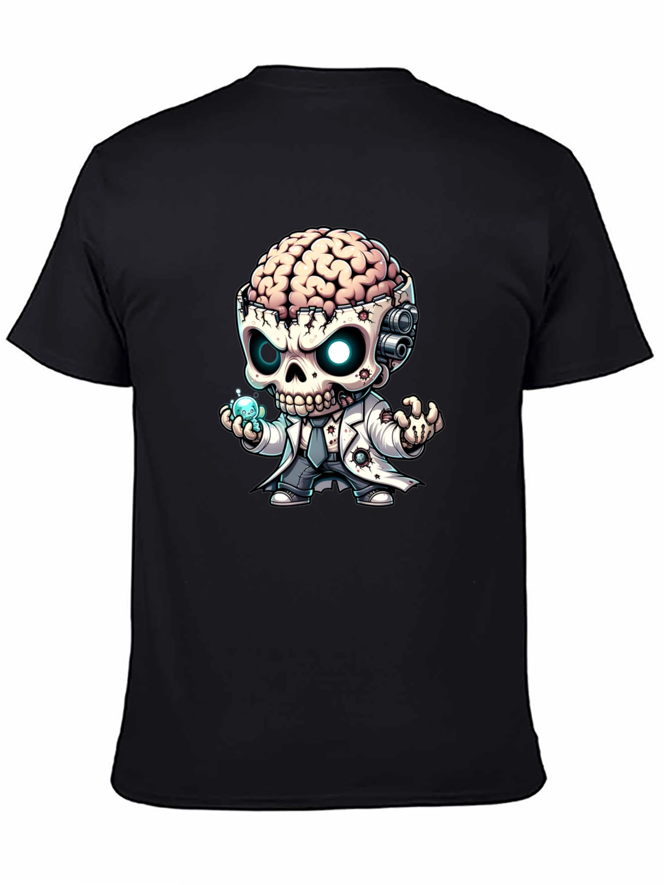 Brainy Zombie Mad Scientist T-Shirt