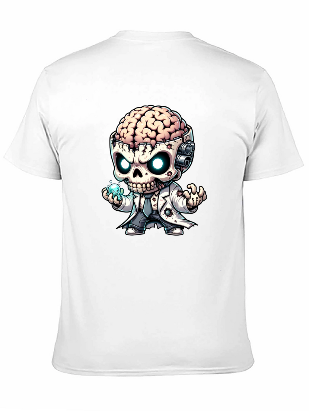 Brainy Zombie Mad Scientist T-Shirt