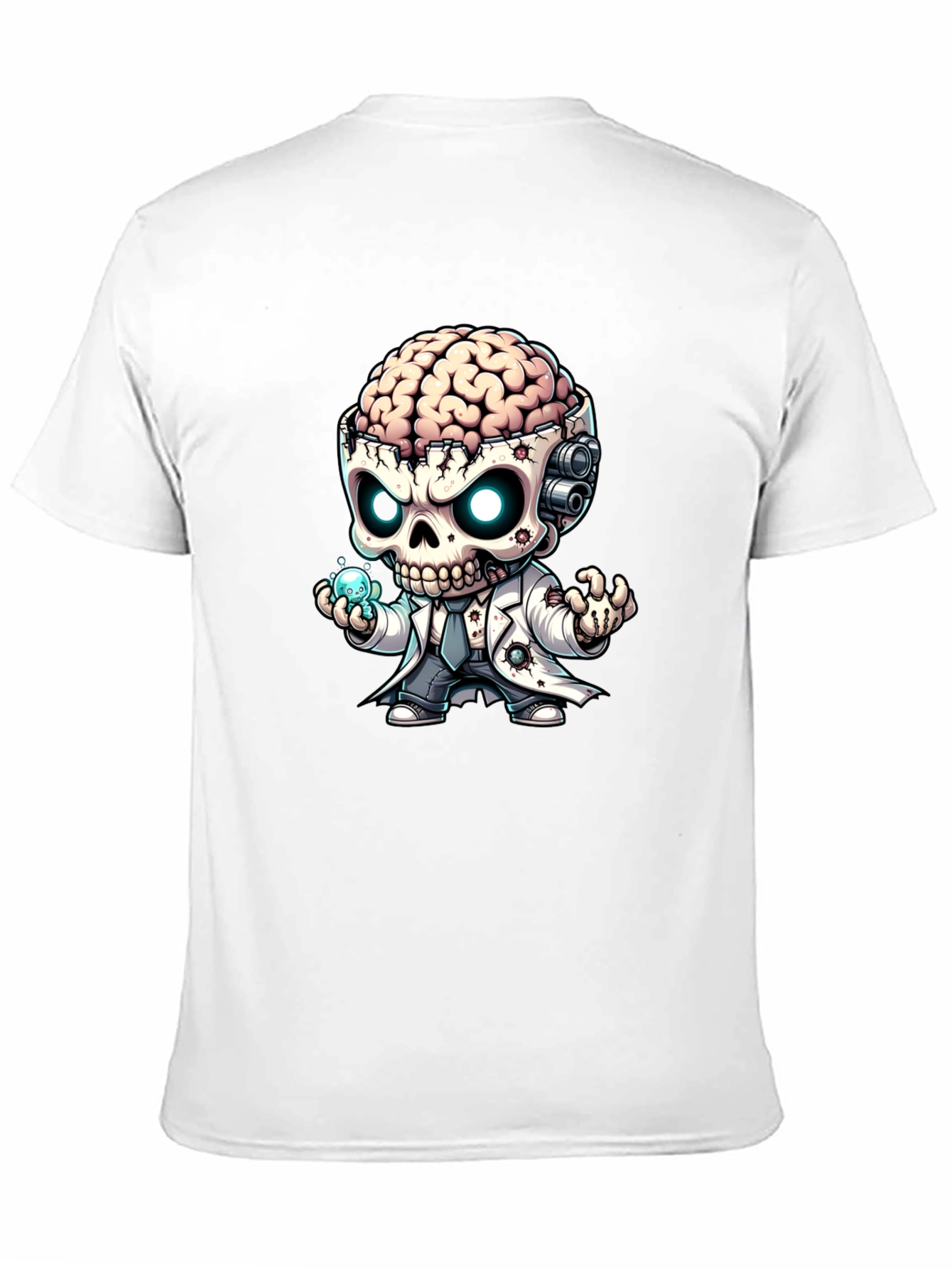 Brainy Zombie Mad Scientist T-Shirt