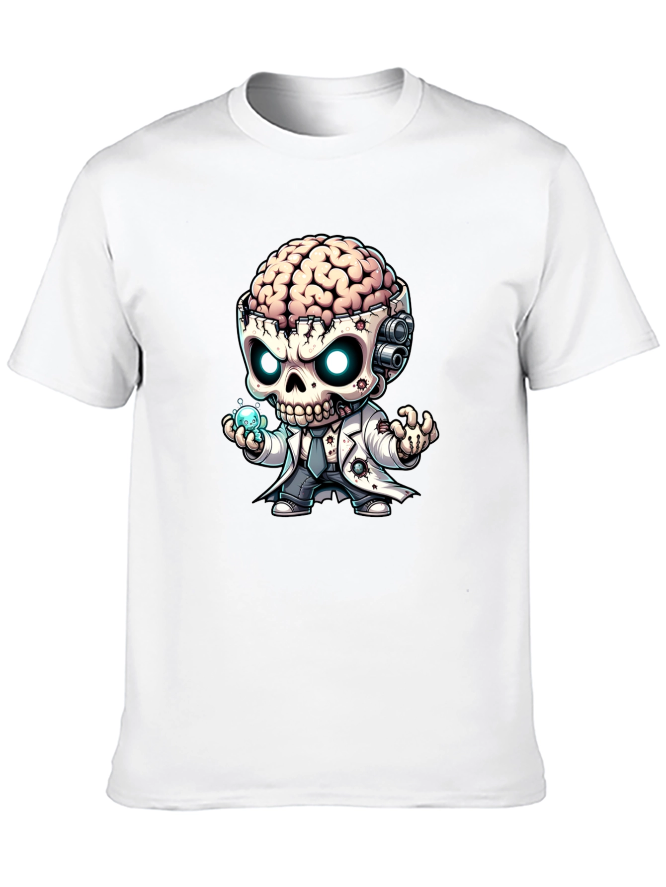 Brainy Zombie Mad Scientist T-Shirt