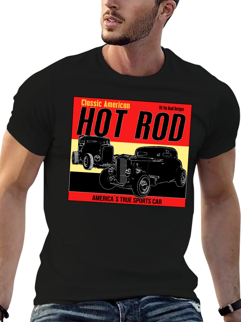 Classic American Hot Rod T-Shirt