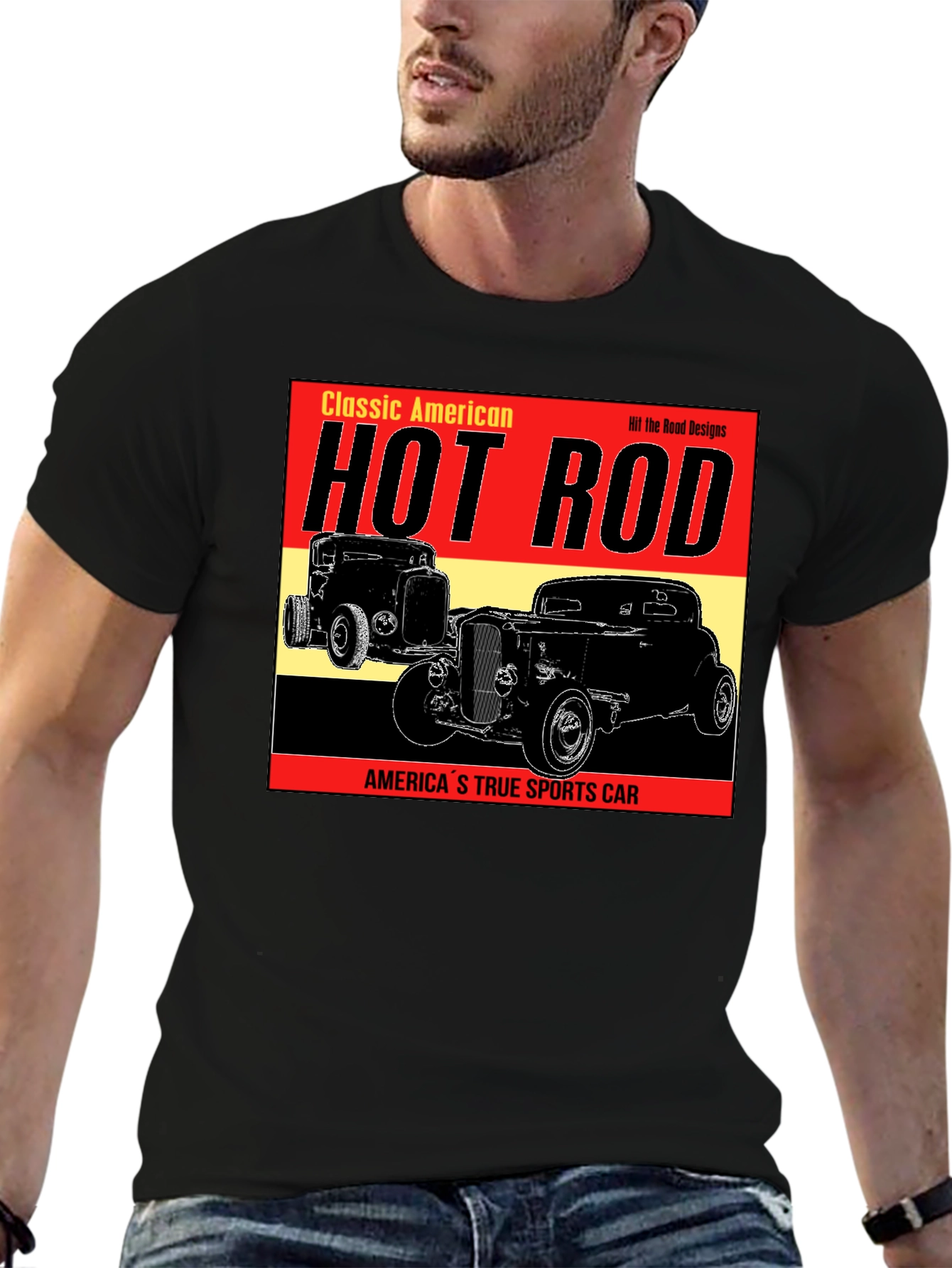 Classic American Hot Rod T-Shirt