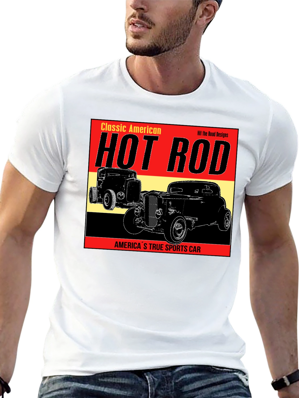 Classic American Hot Rod T-Shirt