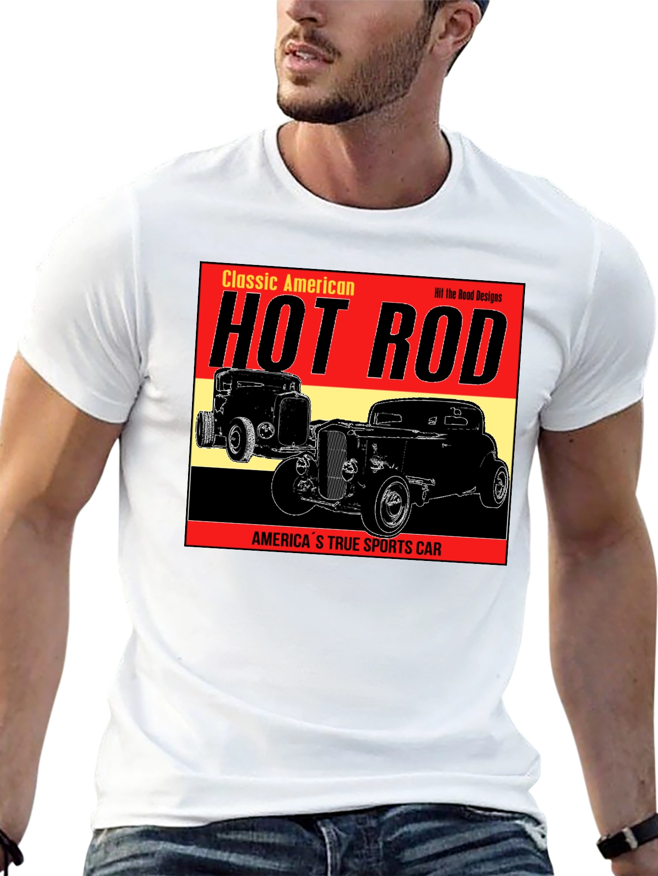 Classic American Hot Rod T-Shirt