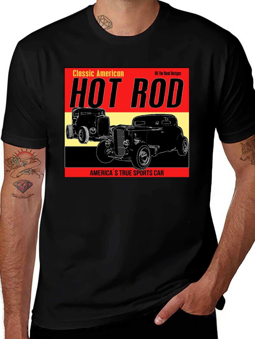 Classic American Hot Rod T-Shirt