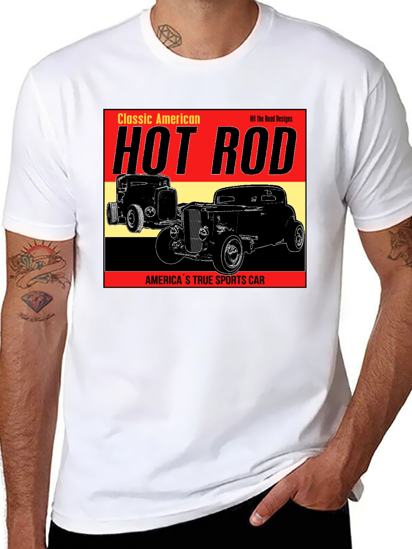 Classic American Hot Rod T-Shirt