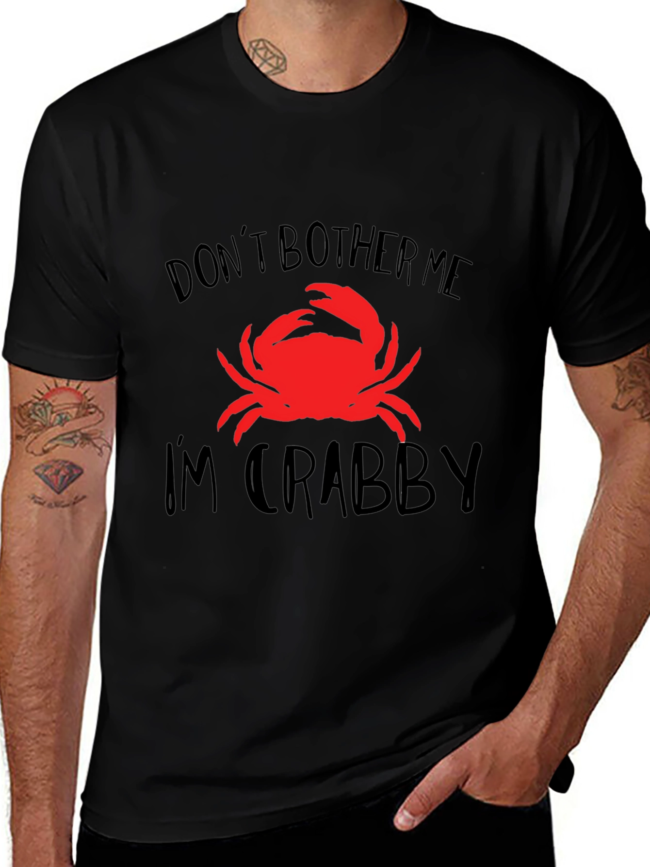 Dont Bother Me Im Crabby T-Shirt