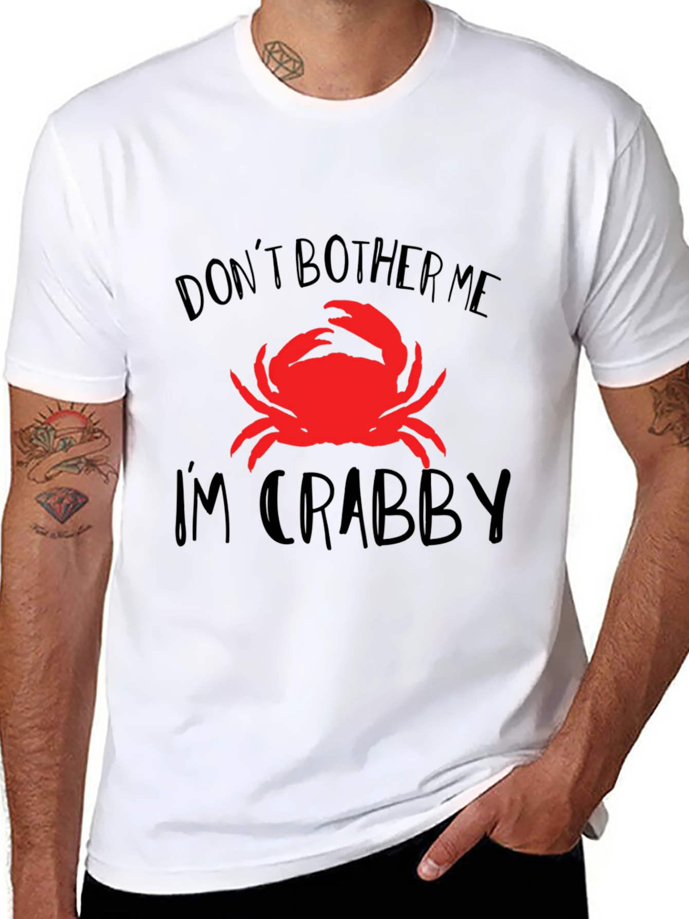 Dont Bother Me Im Crabby T-Shirt
