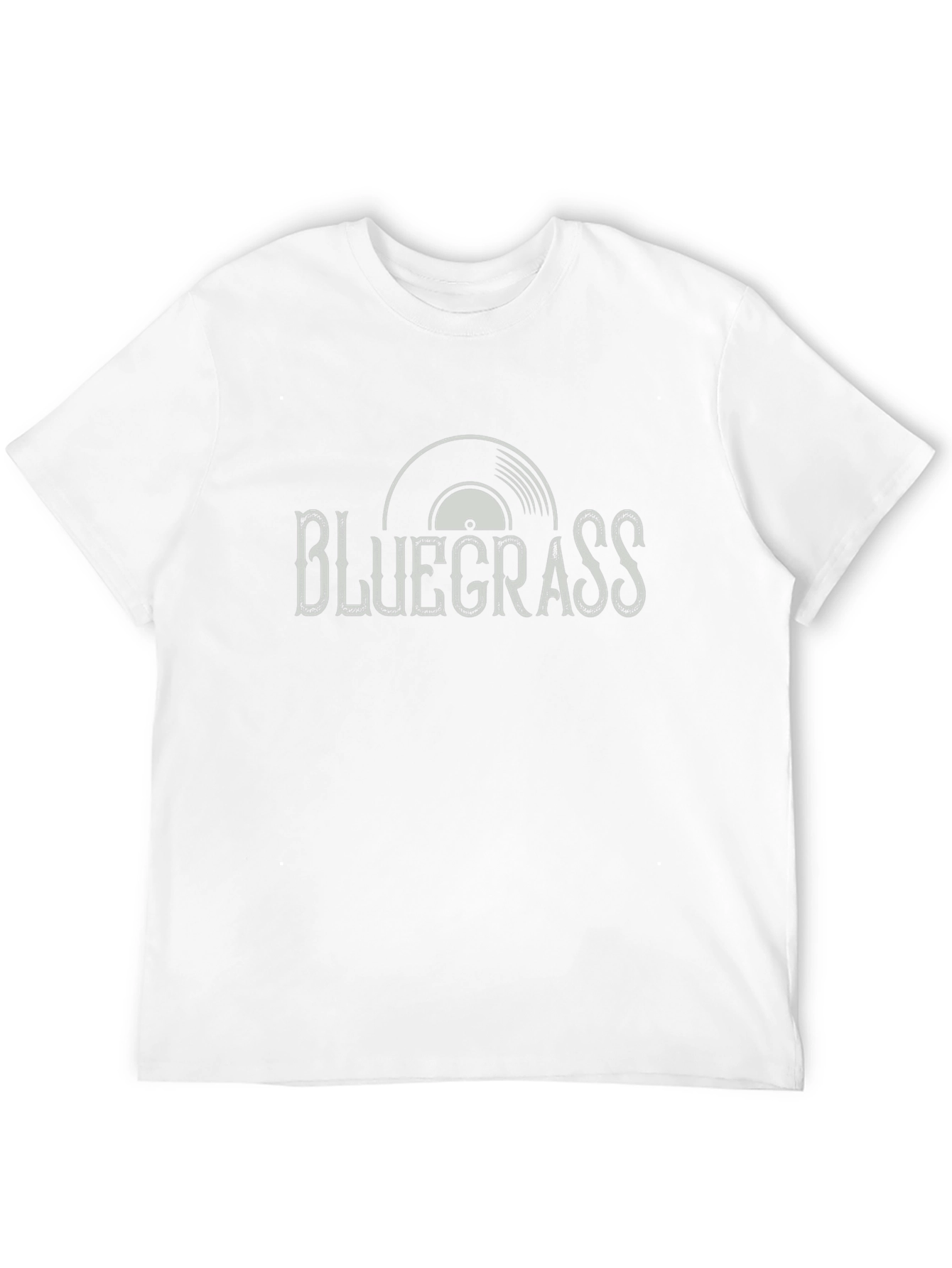 Bluegrass Record Black T-Shirt