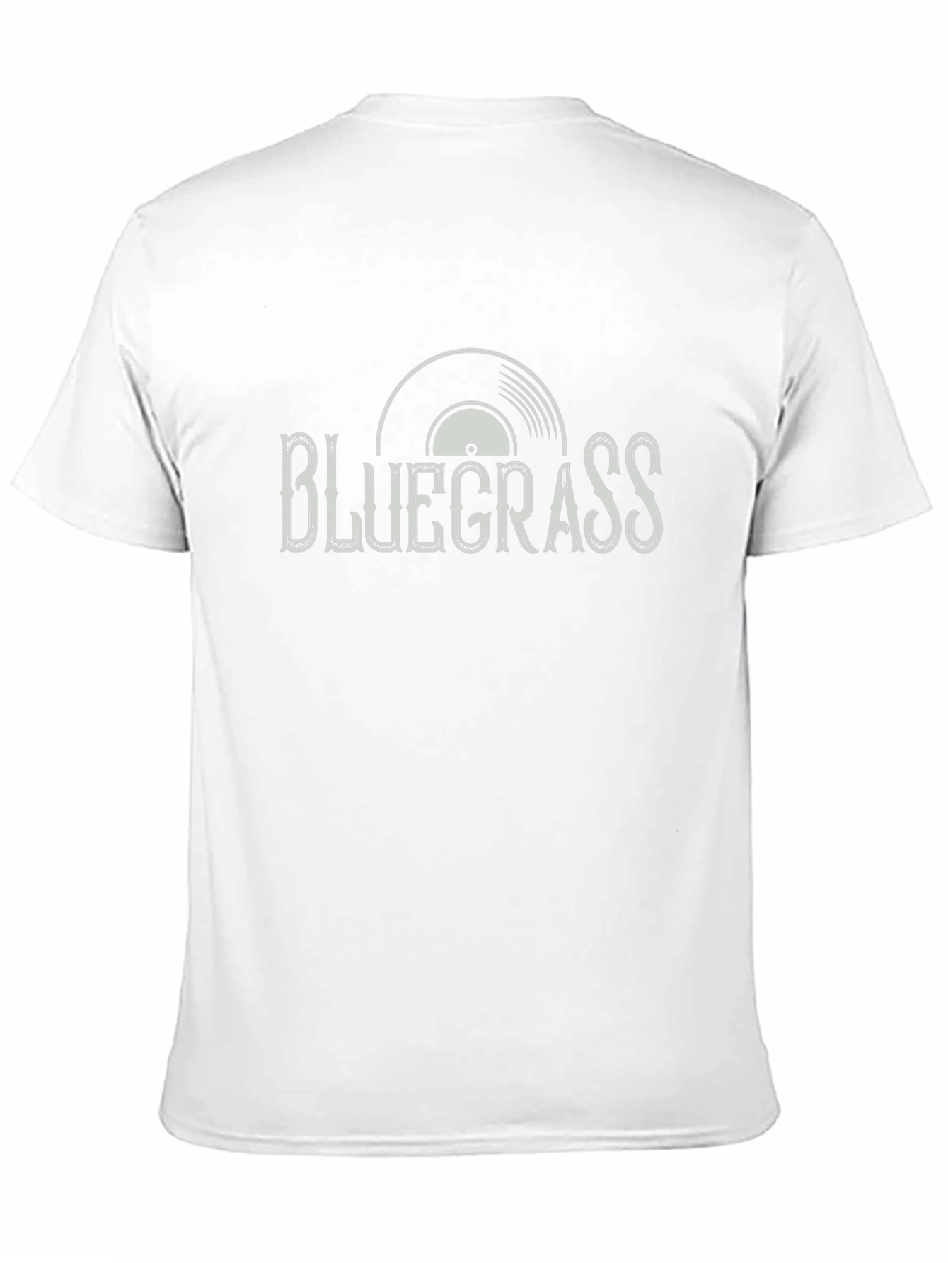 Bluegrass Record Black T-Shirt
