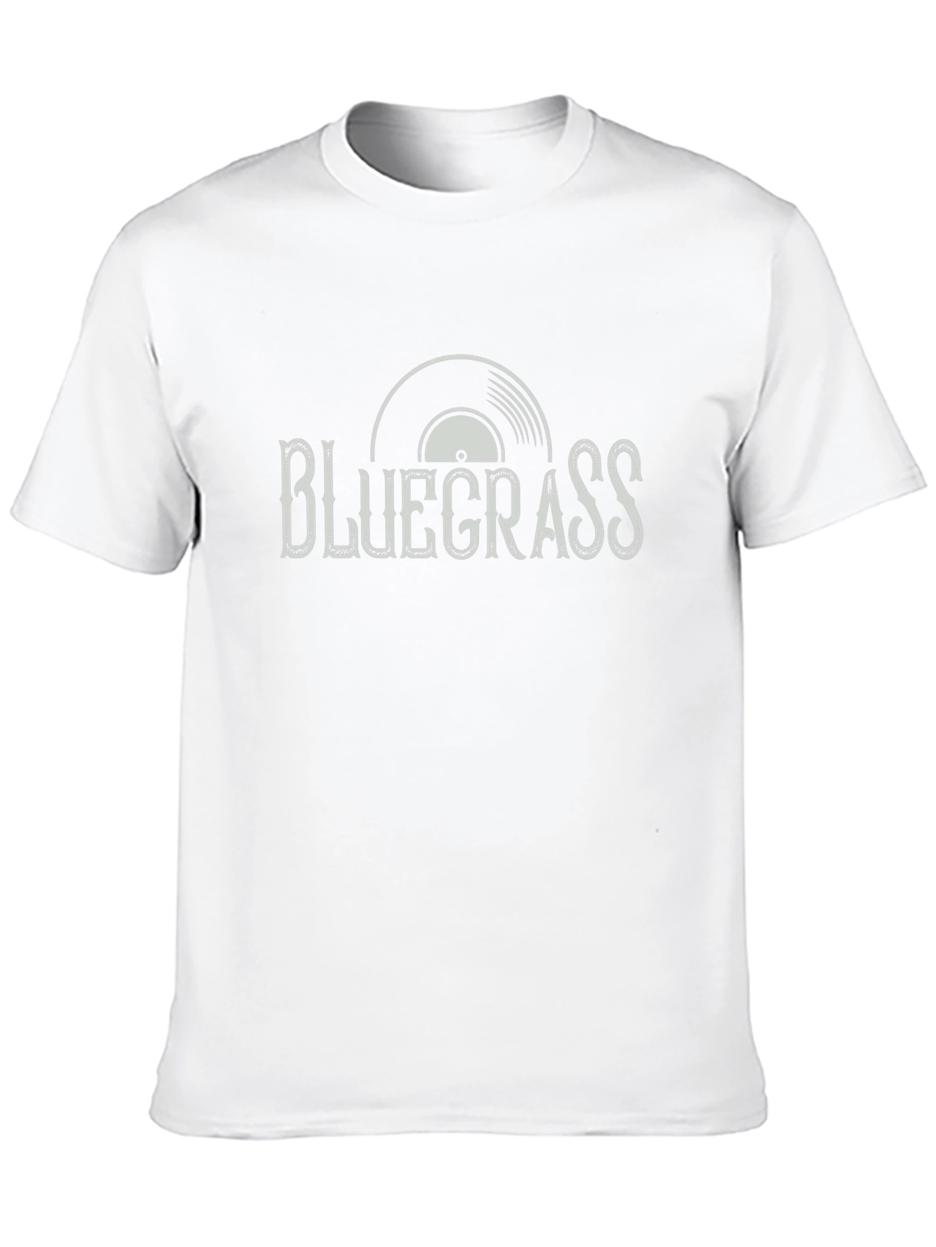 Bluegrass Record Black T-Shirt